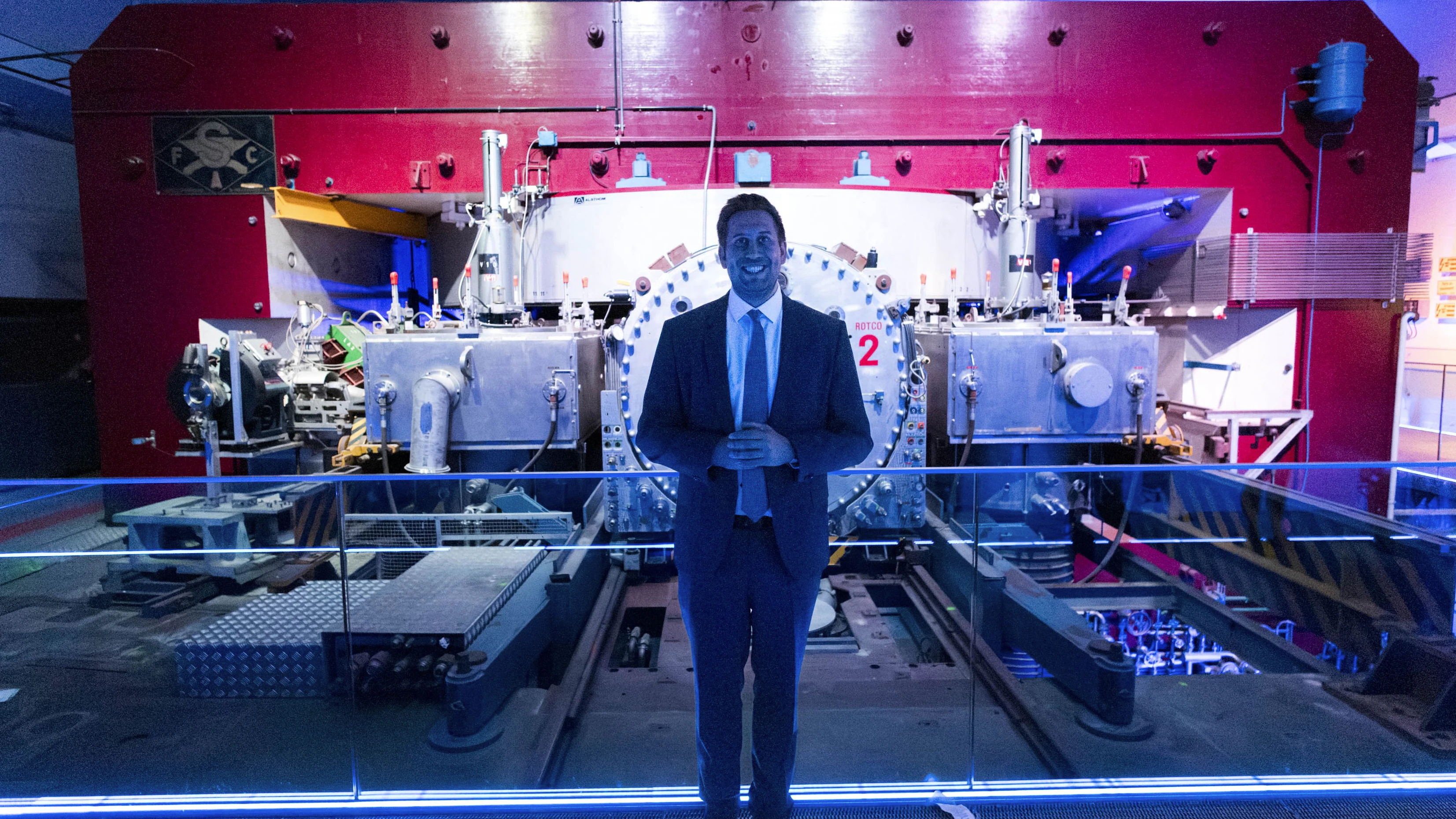 Digitalisierungs-Staatssekretär Alexander Pröll (ÖVP) besuchte neben der KI-Konferenz in Genf auch das Kernforschungszentrum CERN.