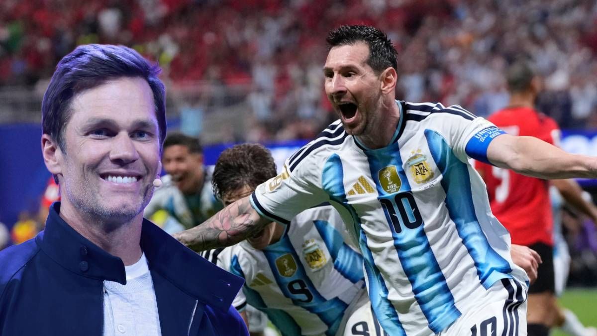 Tom Brady und Leo Messi.