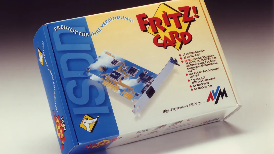 Einen wichtigen Meilenstein markierte 1995 die Einführung der Fritz!Card.
