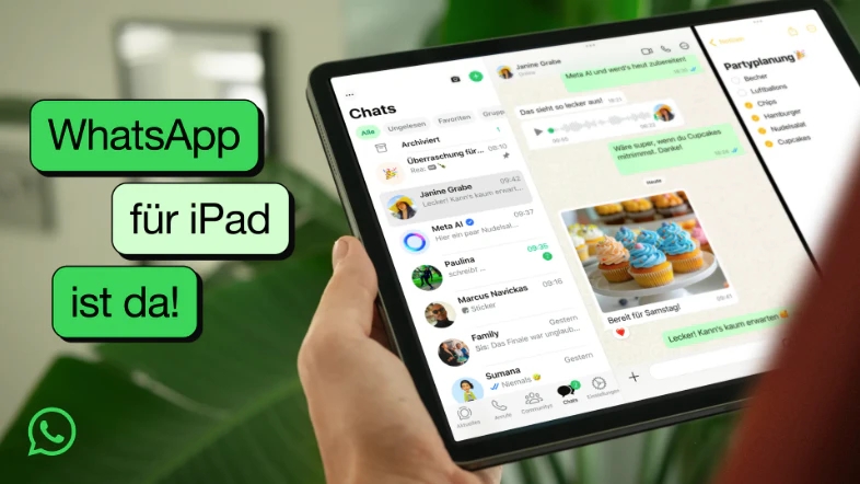 Im Mai 2025 kam die WhatsApp-App für das iPad, nun gibt es bald neue Funktionen.