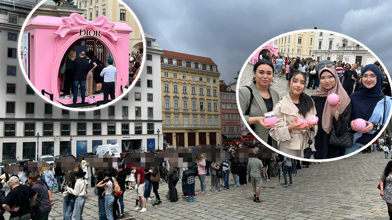 Nilufar, Sonja, Neda, Fatima konnten nach drei Stunden die begehrten Goodies ergattern.
