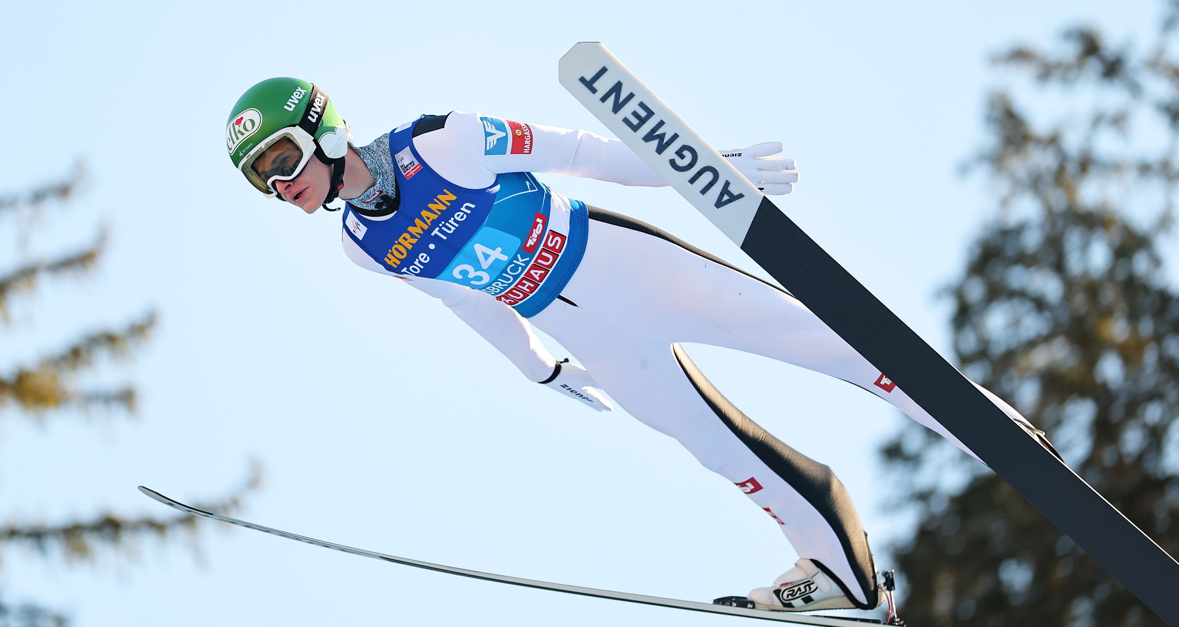 Bachlinger kam beim Training in Stams zu Sturz.