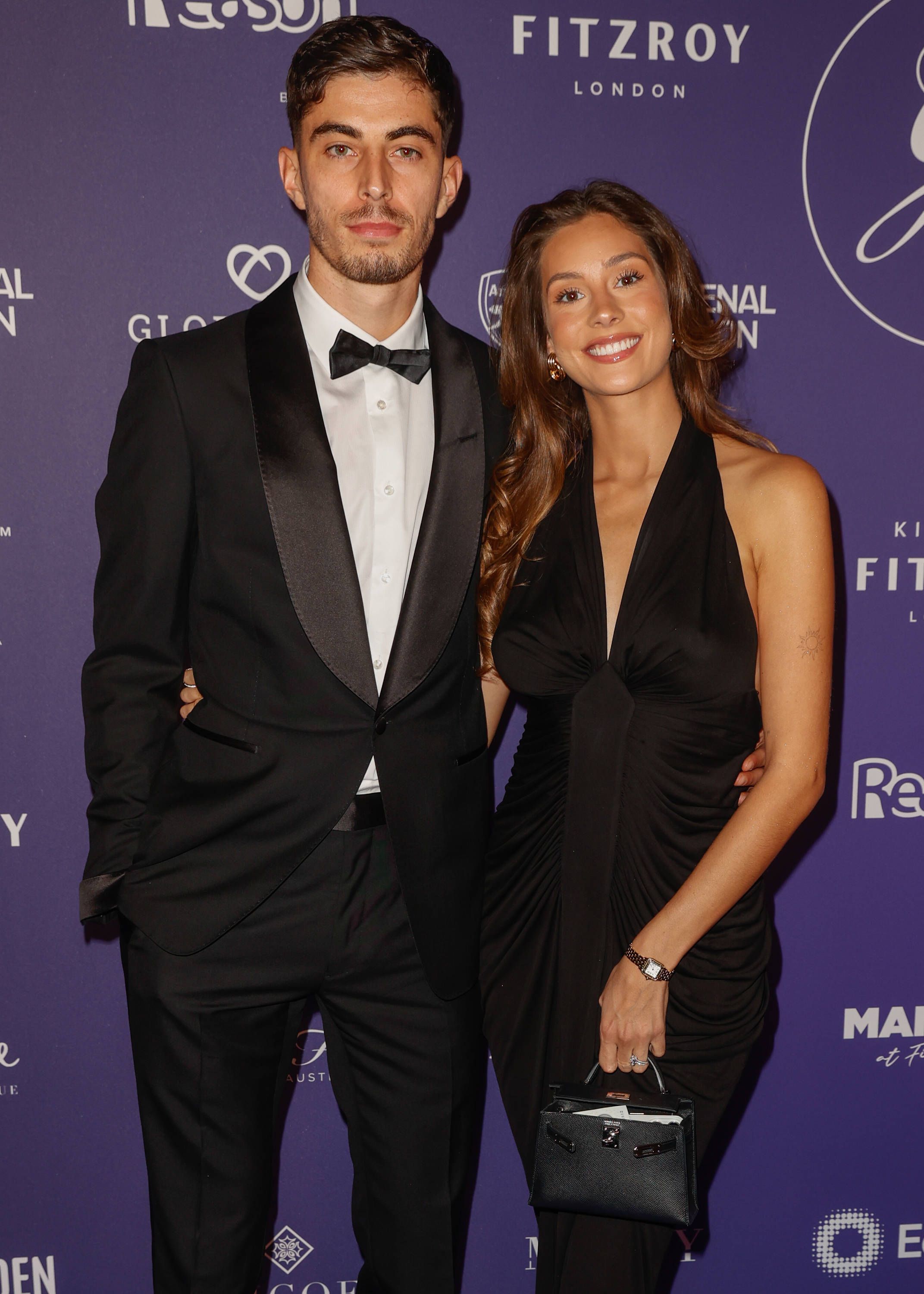 Kai Havertz und Sophia Havertz beie iner Gala 2024.