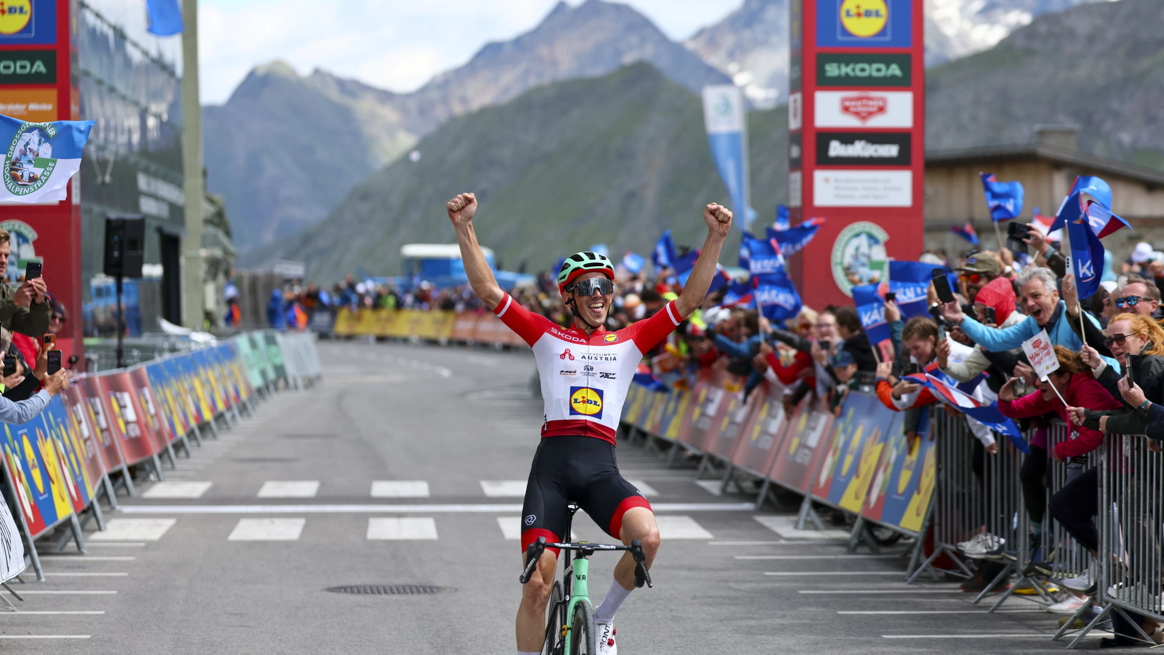 Österreich Rad-Star Gregor MÜhlberger. 
