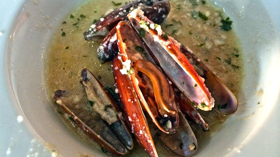 Date shells or date mussels, in mediteranian area also called prstaci on buzara