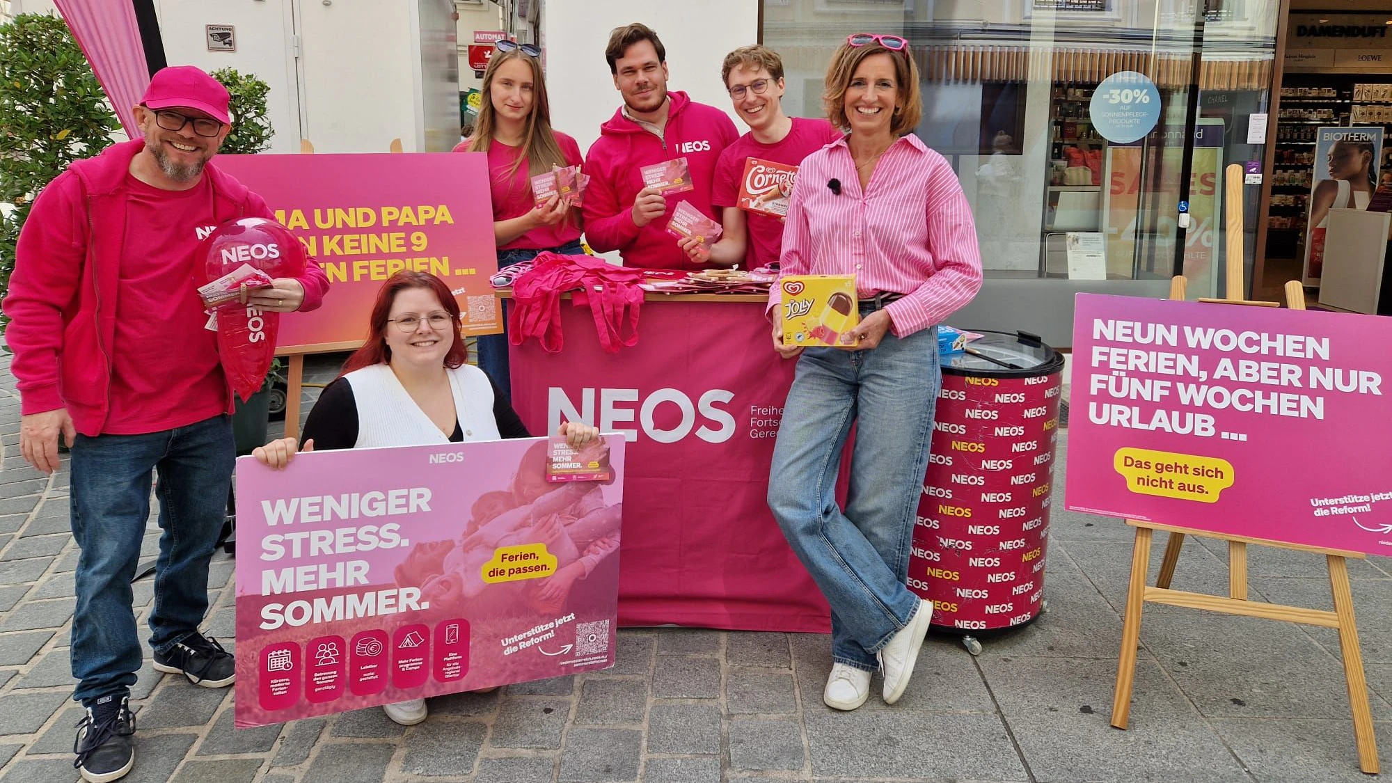 Neos starten Sommertour mit Reality-Check zur NÖ-Ferienbetreuung