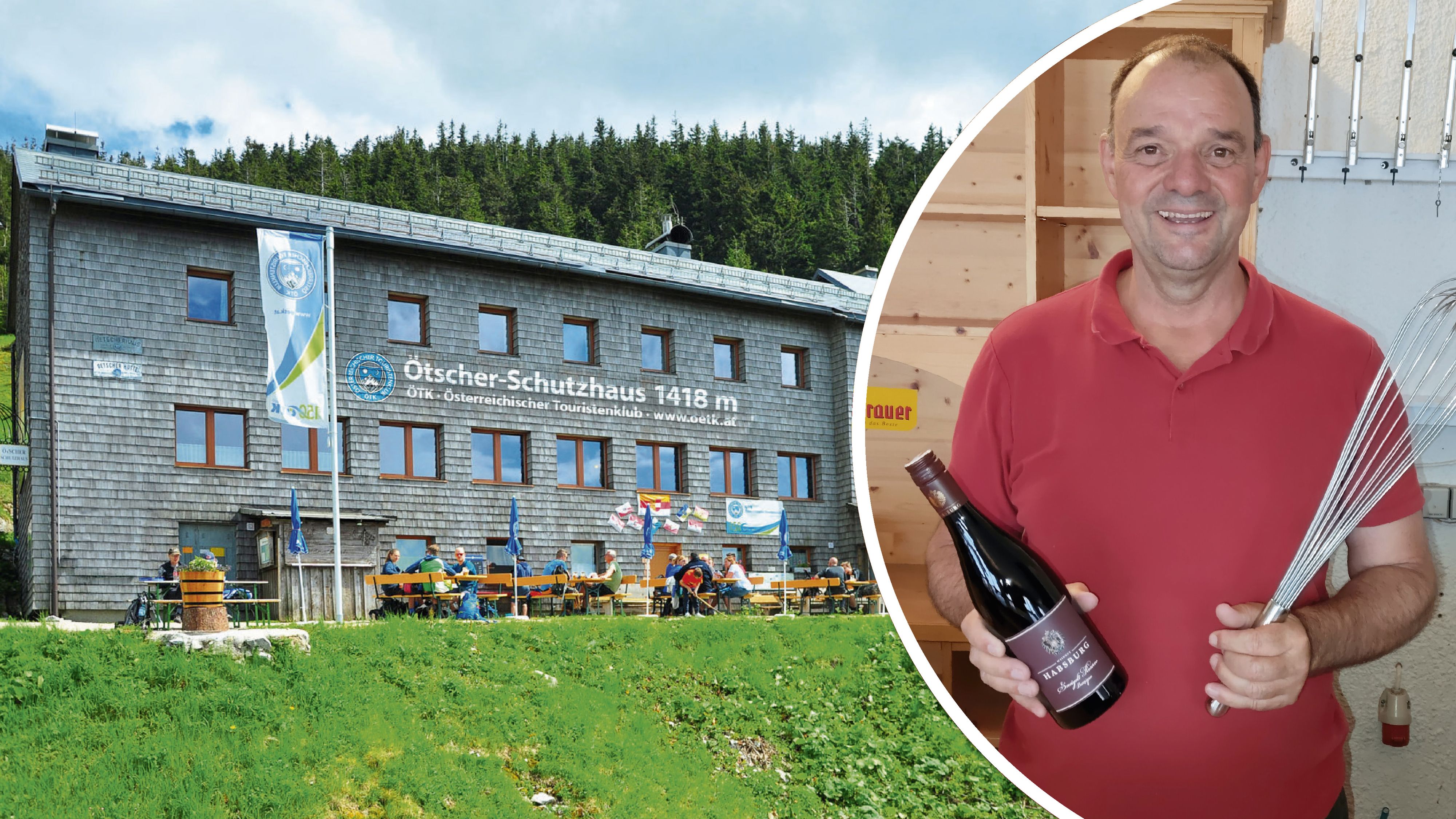 Michael Schmidtkunz (Bild) hat den Betrieb des Ötscher Schutzhauses übernommen.