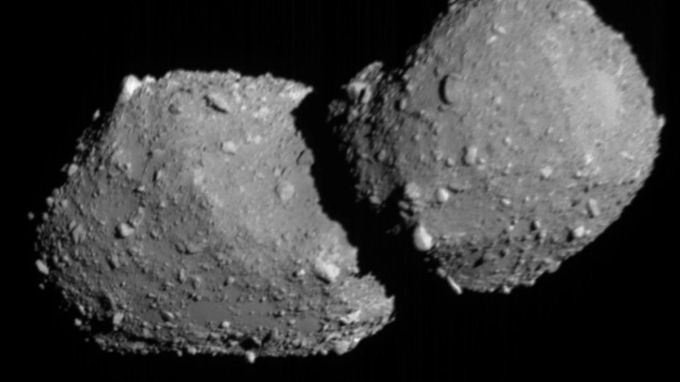 So sieht Hayabusa2 den Asteroiden Torifune. Aufgenommen am 5. Juli 2026.
