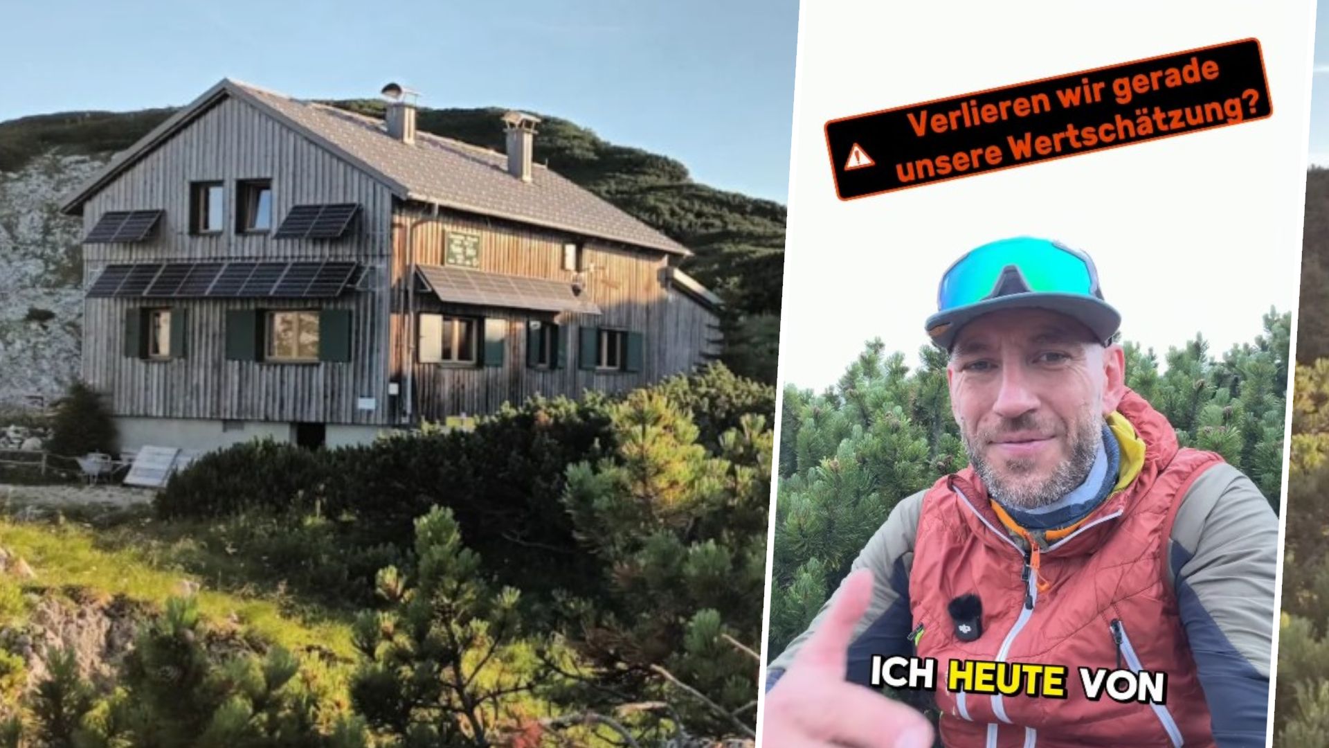 Macht seinem Ärger auf Instagram Luft: Hüttenwirt Stephan Jobke.