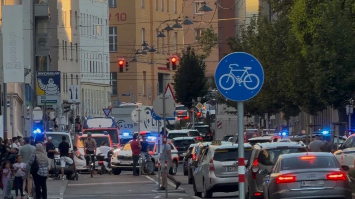 Großeinsatz am Donnerstag beim Wielandpark in Wien-Favoriten.