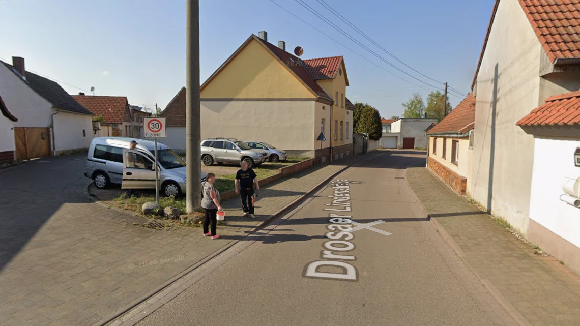 Blick in eine Straße der Gemeinde Drosa.