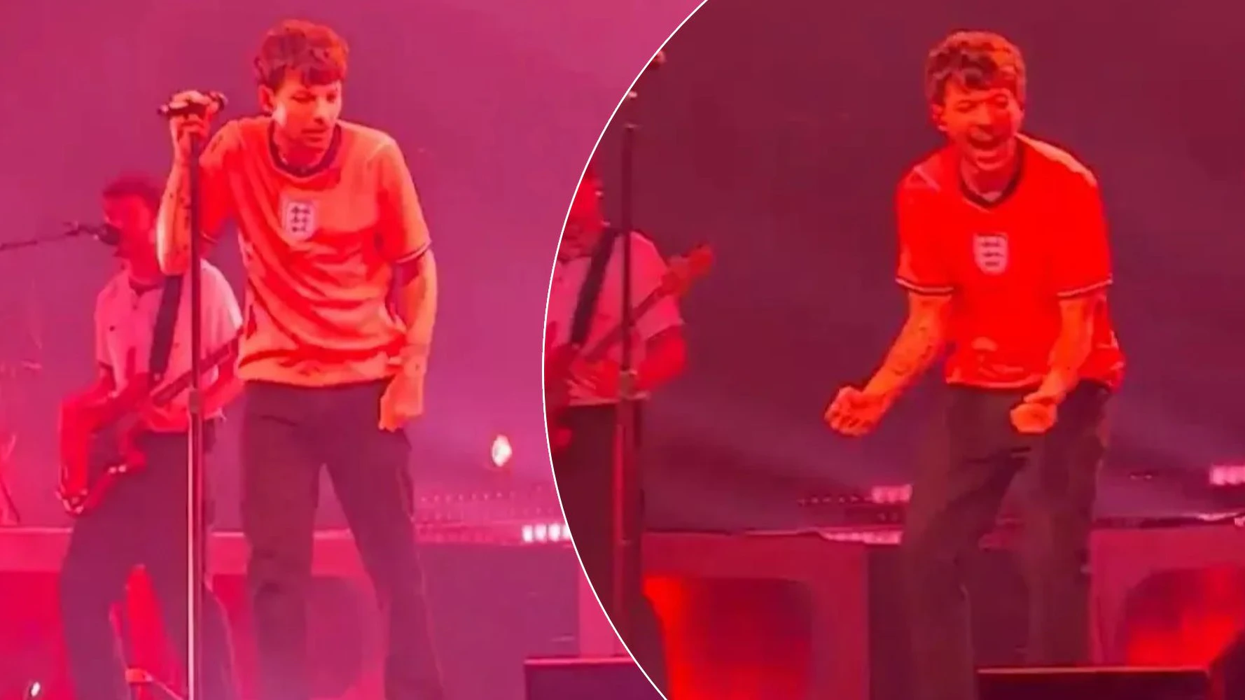 Louis Tomlinson während seiner eigenen Show.