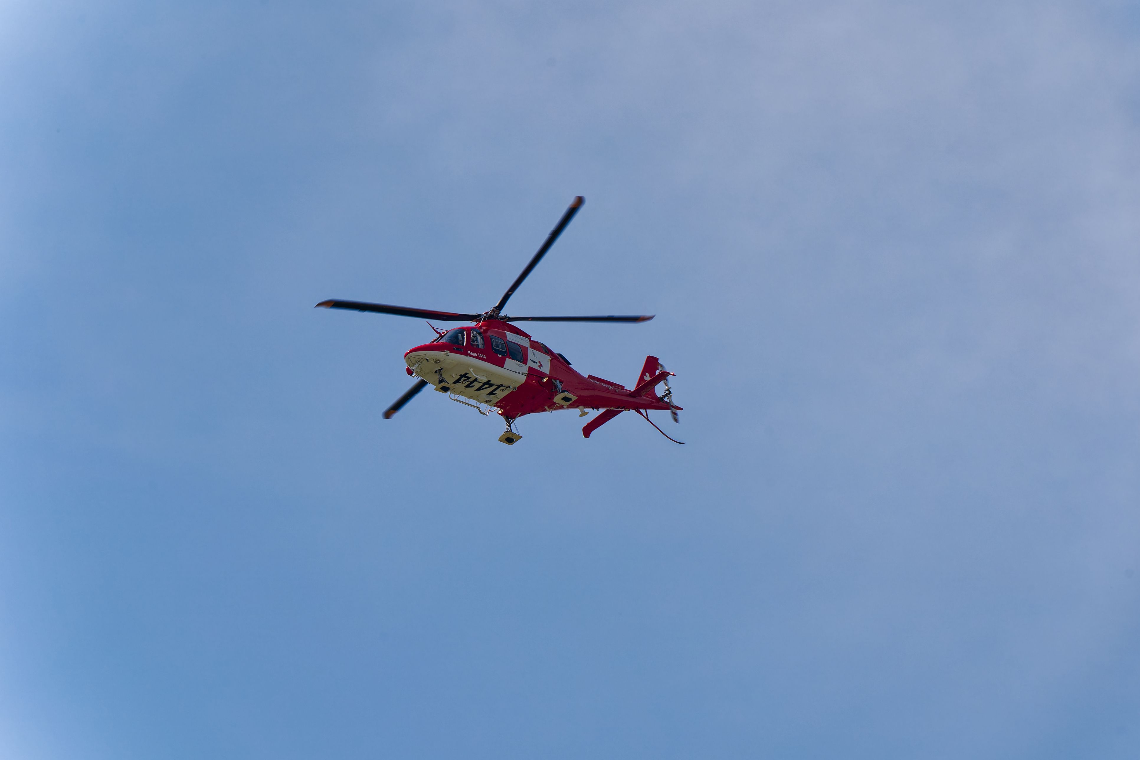 Der Rega-Helikopter konnte nicht landen, weil ihm eine Drohne im Weg war