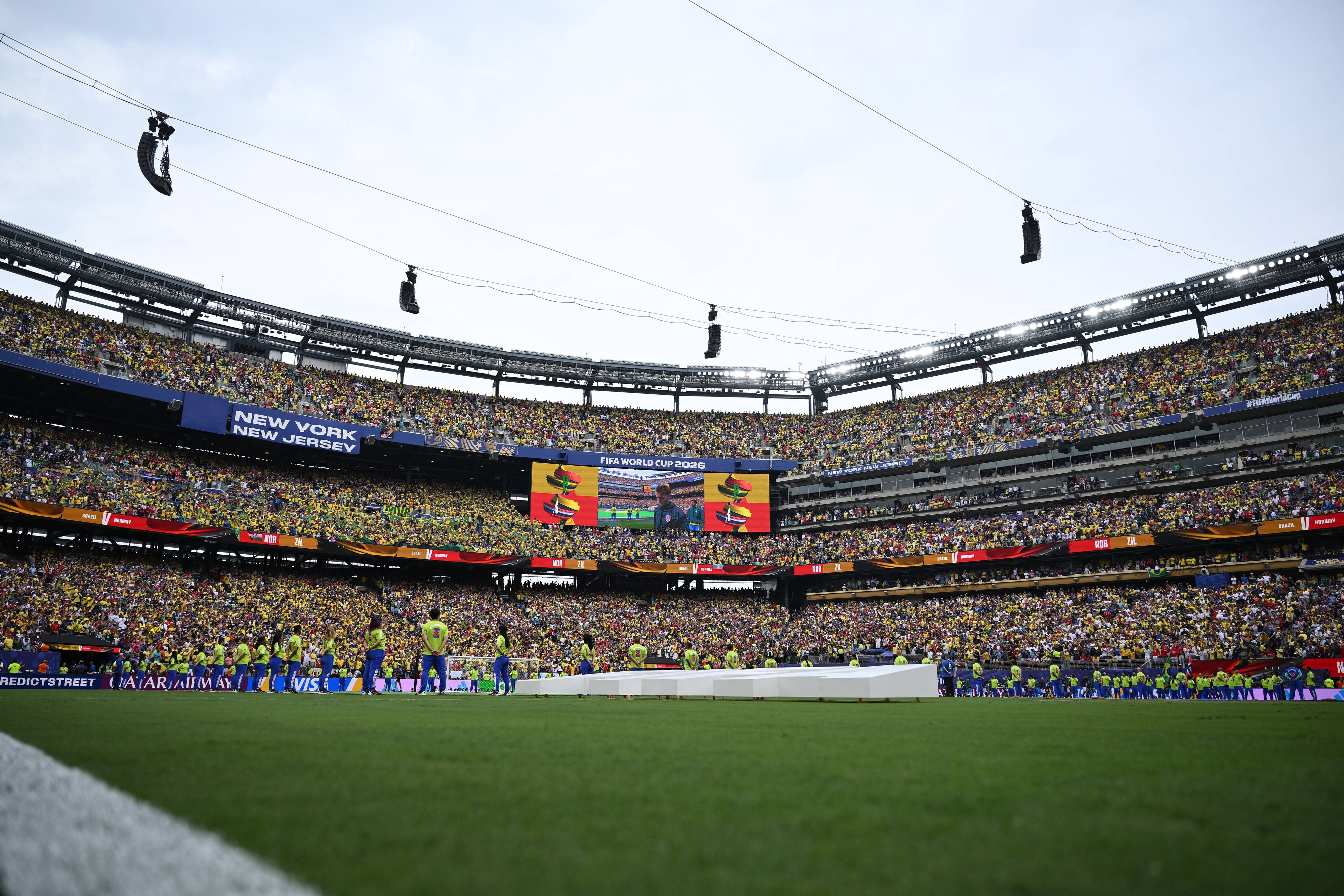 Im MetLive Stadium von New York wird das WM-Finale ausgetragen. 