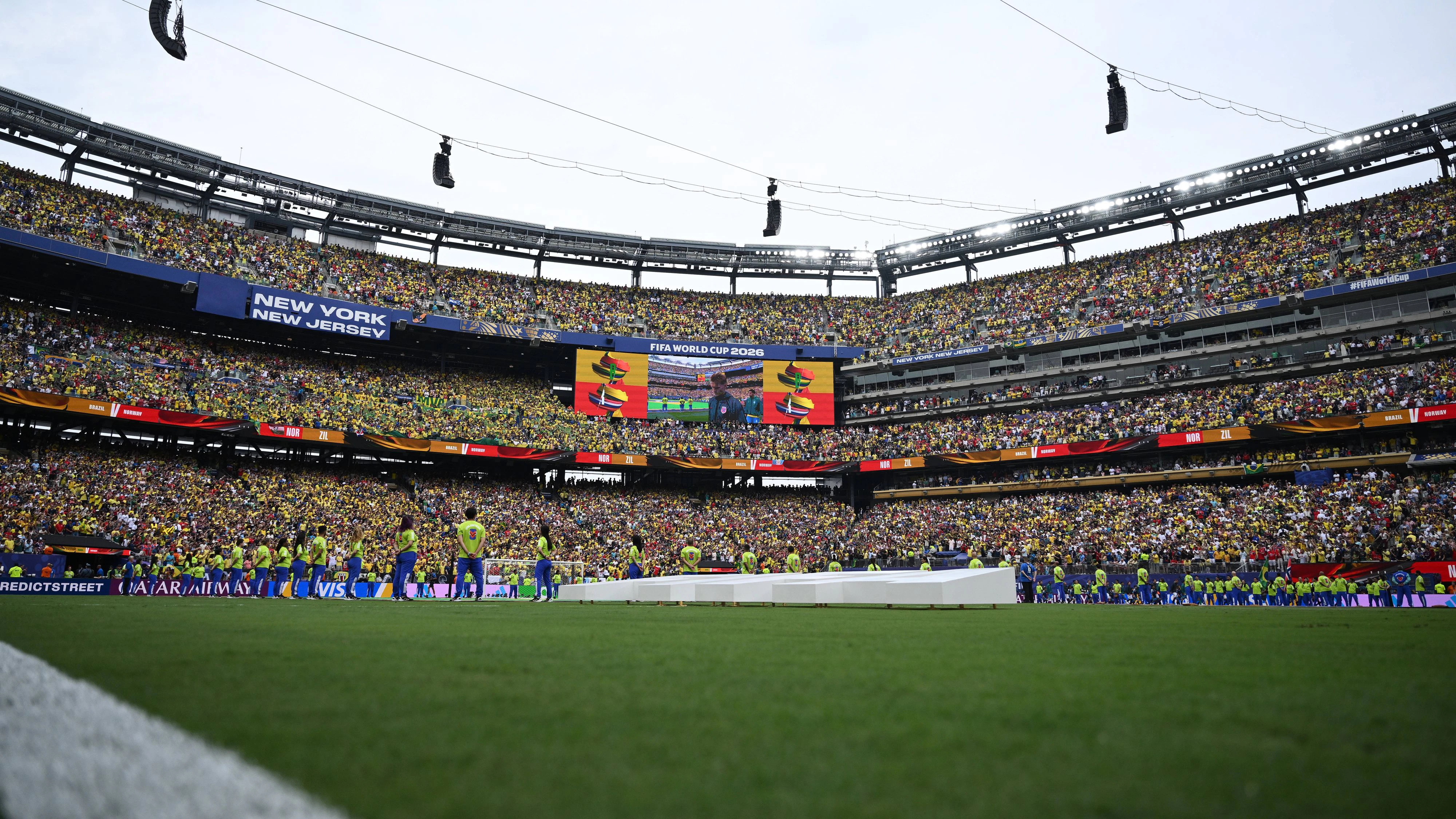 Im MetLive Stadium von New York wird das WM-Finale ausgetragen. 