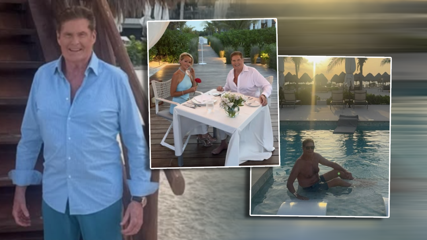 Hasselhoff ist wieder fitter.