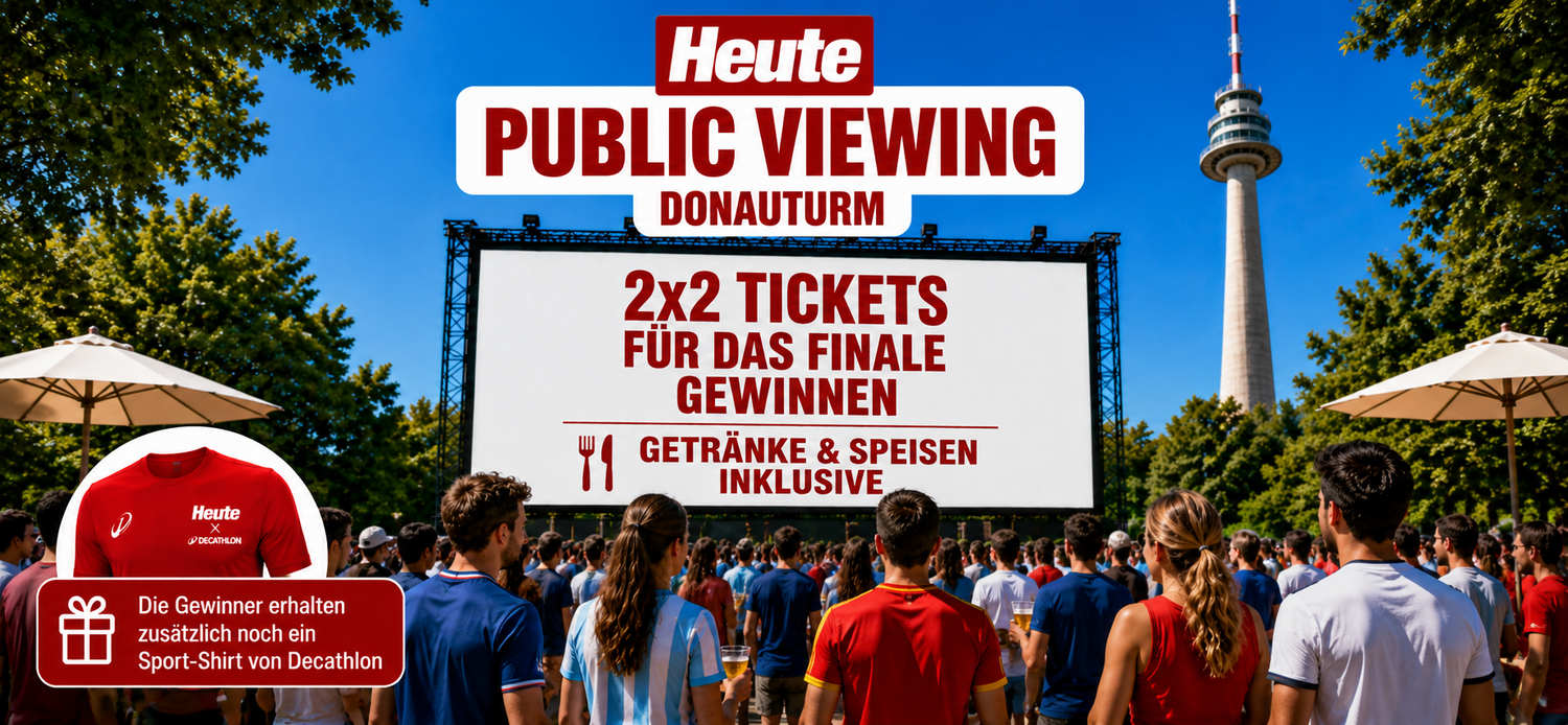 Heute.at - Erlebe das WM Finale live beim Donauturm