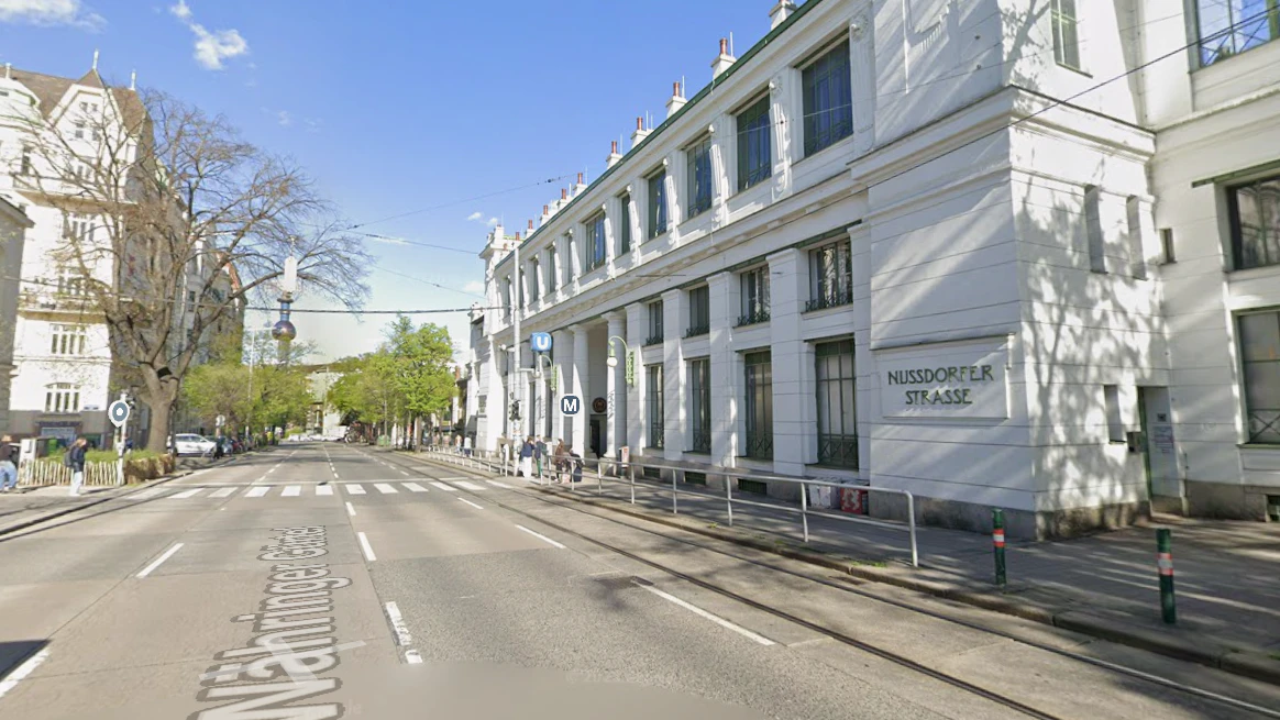 Der Vorfall ereignete sich in der U6-Station Nußdorfer Straße.
