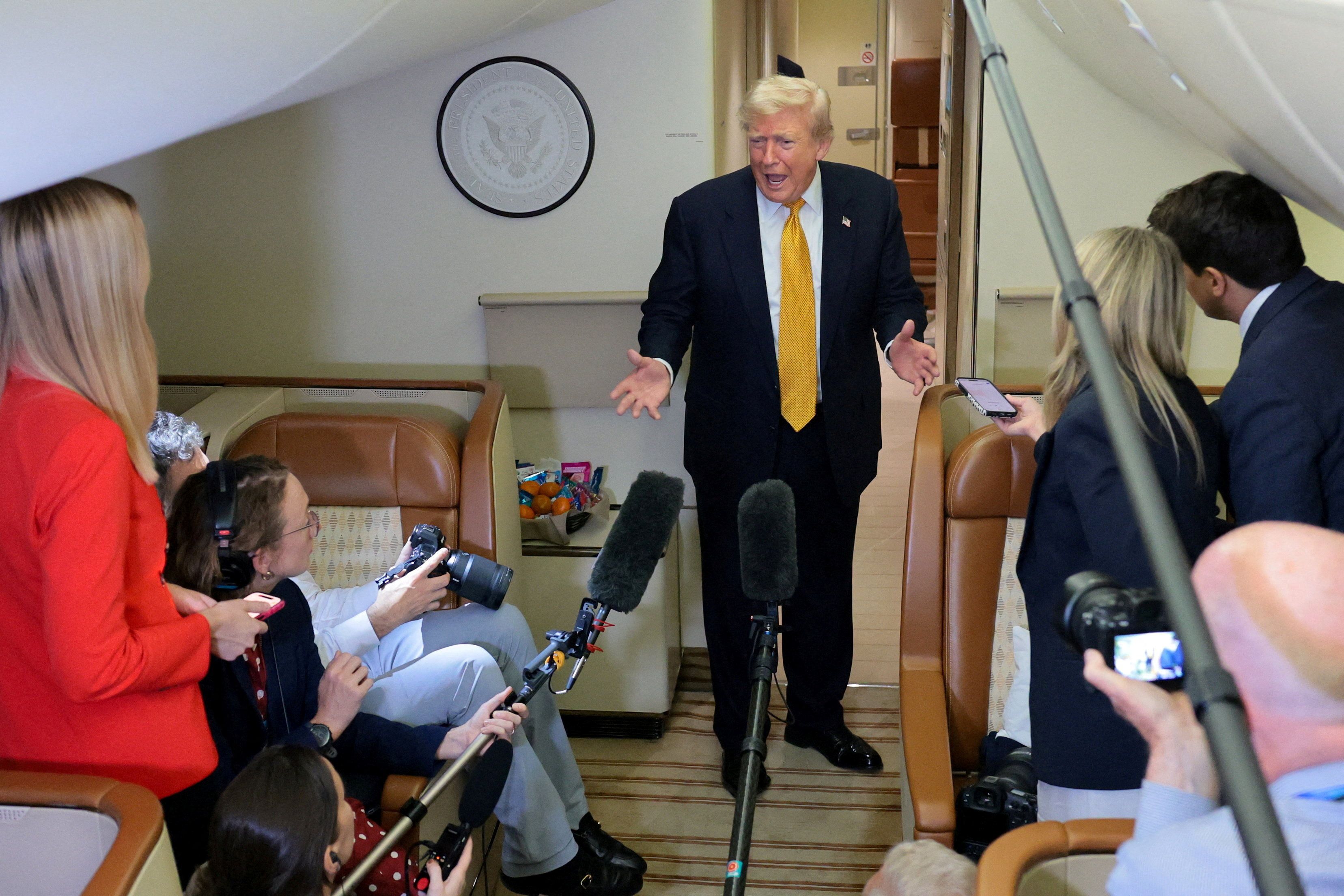 Trump sprach selbst von Mordplänen gegen ihn.