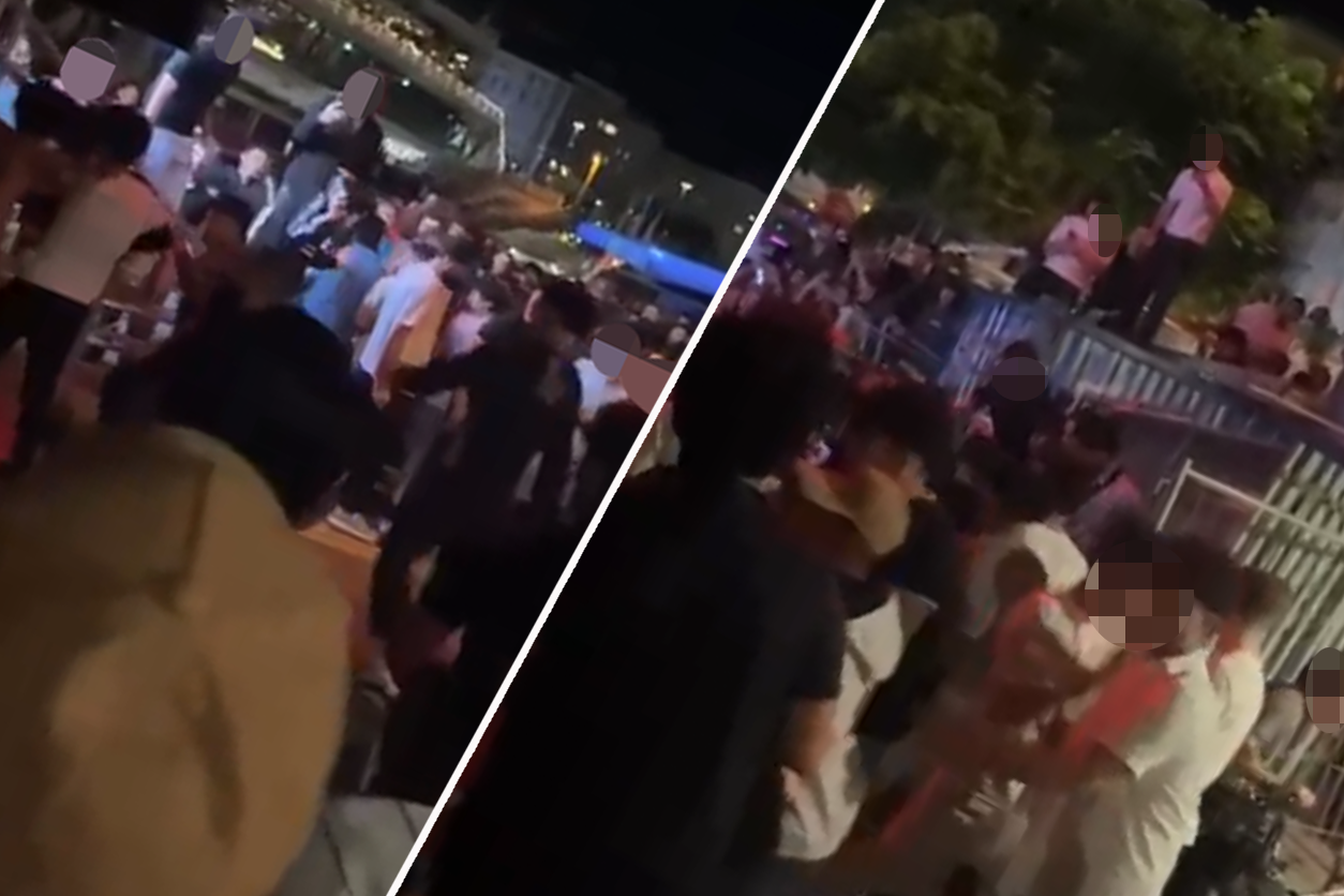 In der Nacht auf Freitag kam es am Donaukanal zu einer wilden Schlägerei.