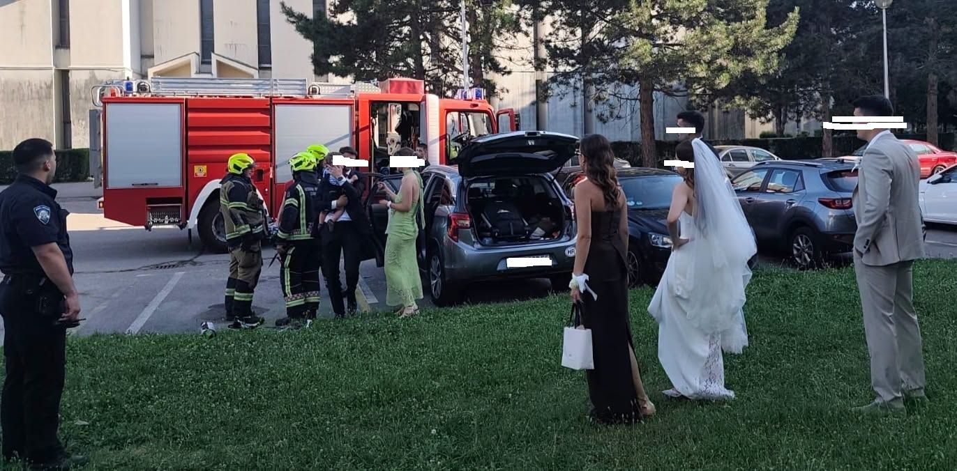In den vergangenen Wochen gab es in Zagreb mehrere Vorfälle, bei denen Kinder im Auto eingeschlossen wurden. Die Feuerwehr musste auch zu einer Hochzeitsfeier ausrücken.