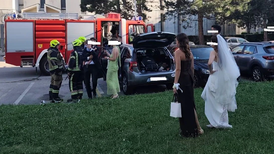 In den letzten Wochen gab es in Zagreb mehrere Vorfälle, bei denen Kinder im Auto eingeschlossen wurden. Die Feuerwehr musste auch zu einer Hochzeitsfeier ausrücken.