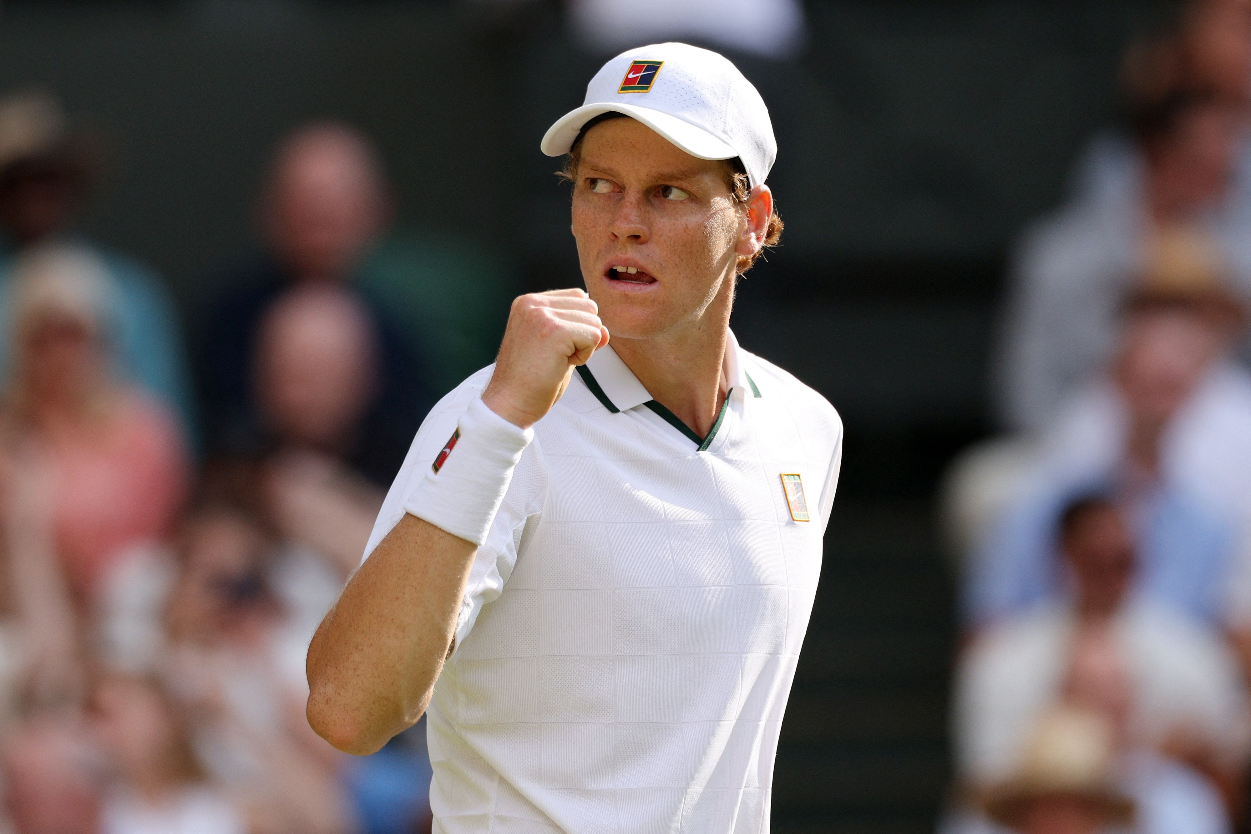 Tennis-Star Jannik Sinner steht im Finale von Wimbledon. 