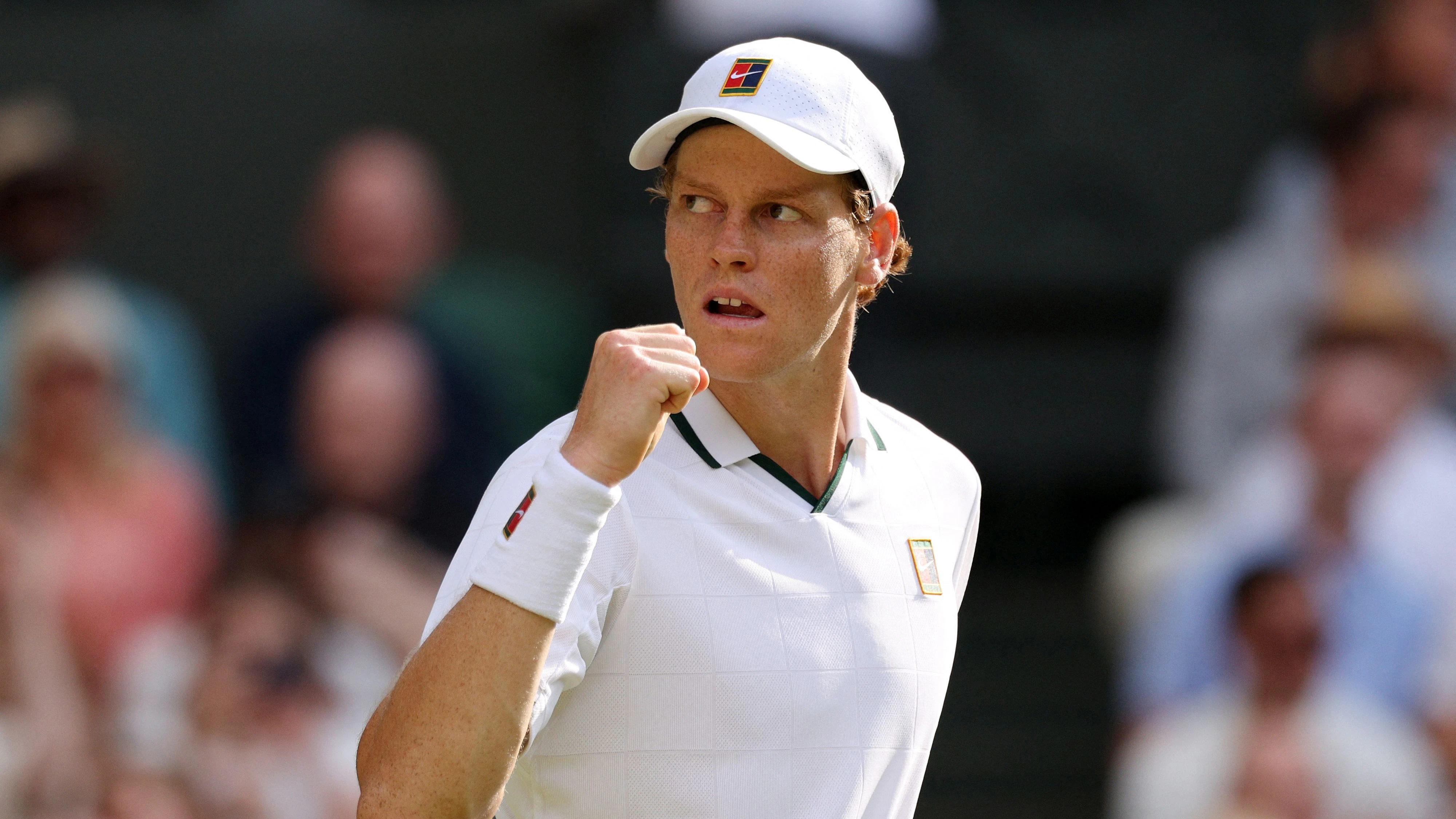 Tennis-Star Jannik Sinner steht im Finale von Wimbledon. 