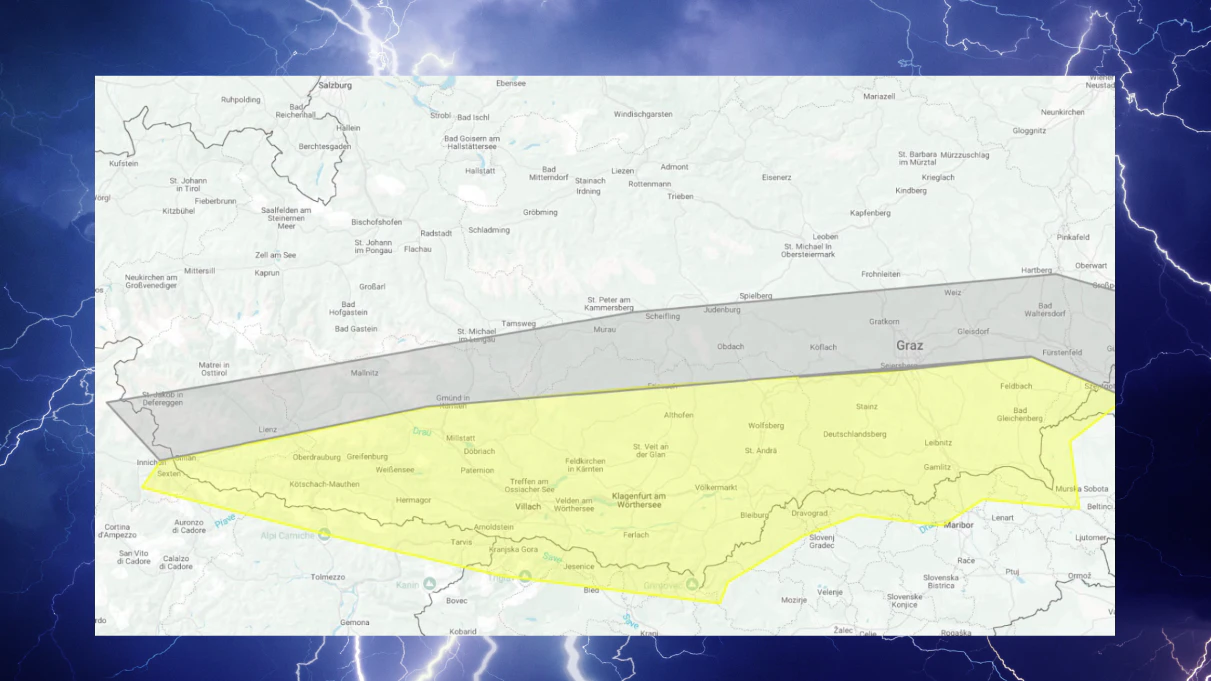 Heute.at - Hagel-Gewitter tobt in Österreich – wo es jetzt kracht
