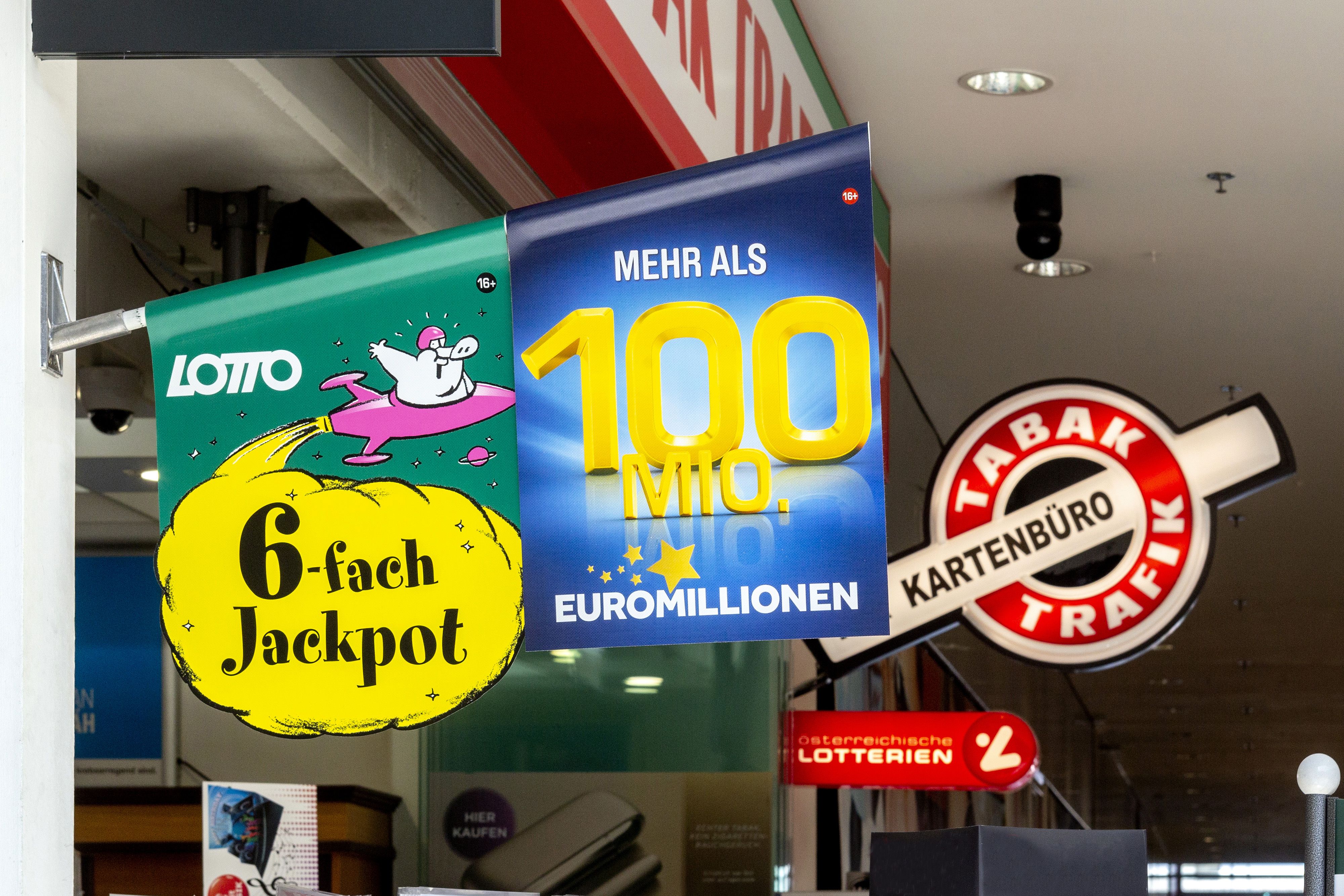 Sechsfachjackpot – 6,3 Mio. Euro warten bei der Ziehung am Sonntag, 12. Juli.