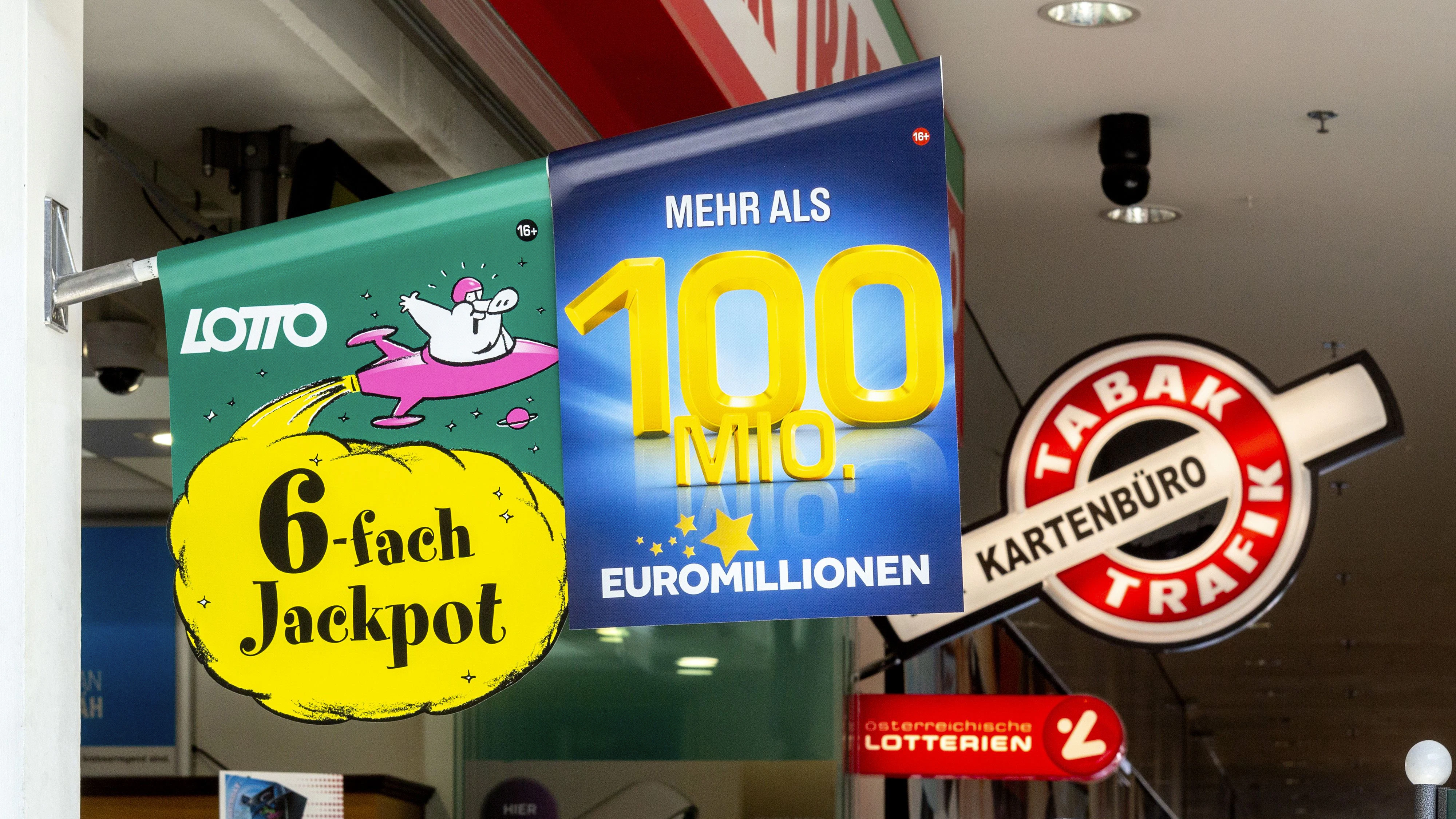 6,3 Mio. Euro warten bei der Ziehung am Sonntag