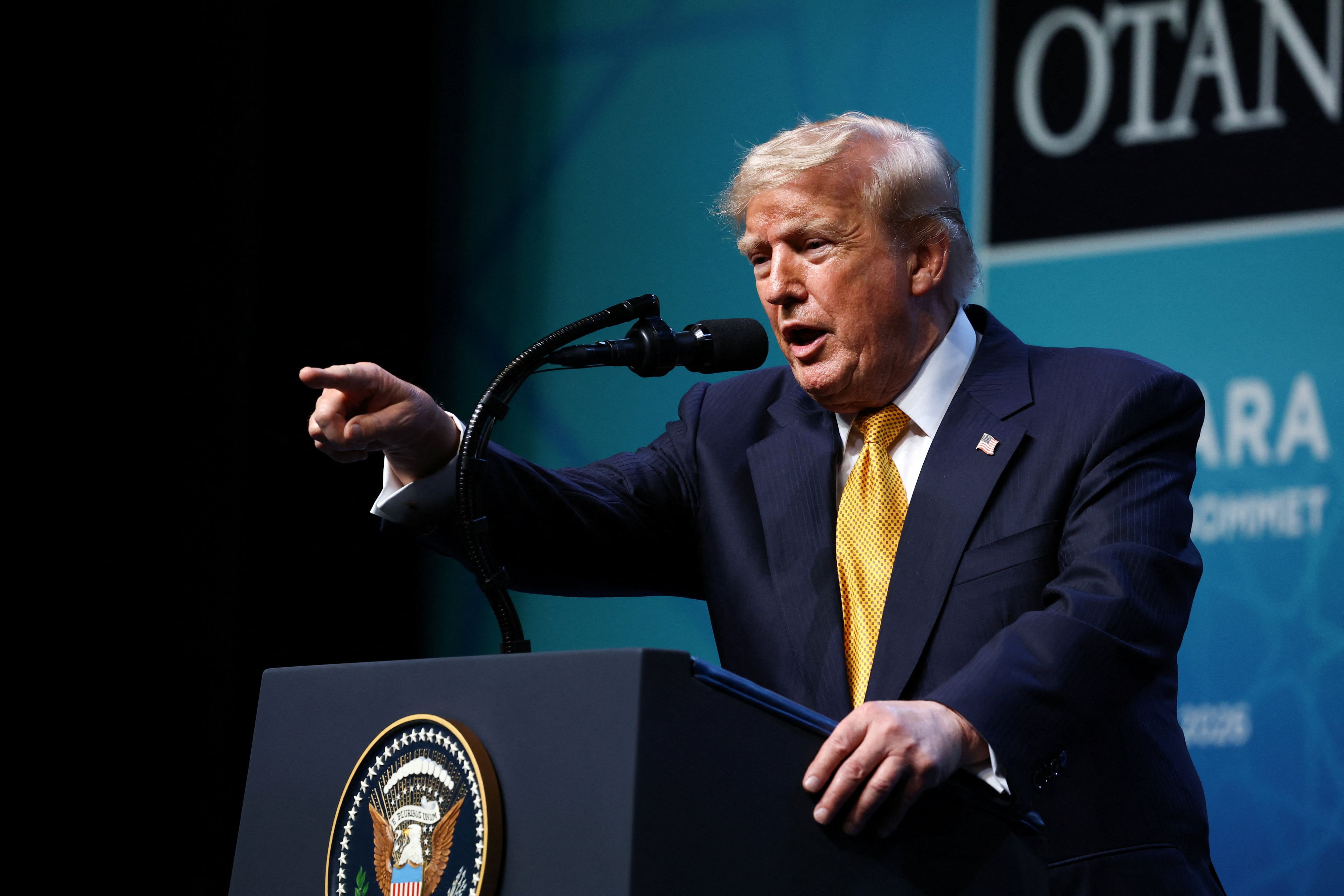 US-Präsident Donald Trump hat dem Iran gedroht.