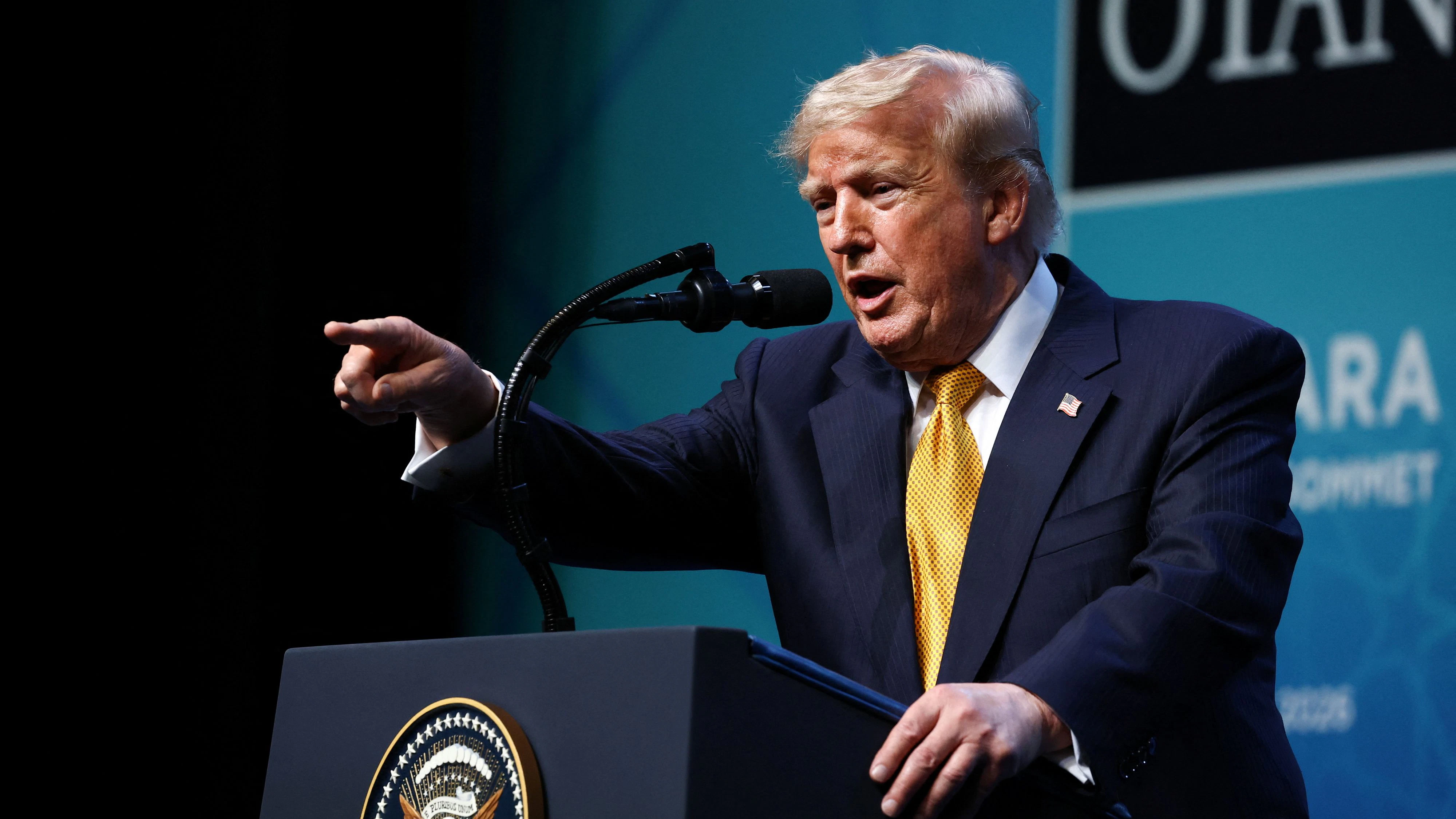 US-Präsident Donald Trump hat dem Iran gedroht.