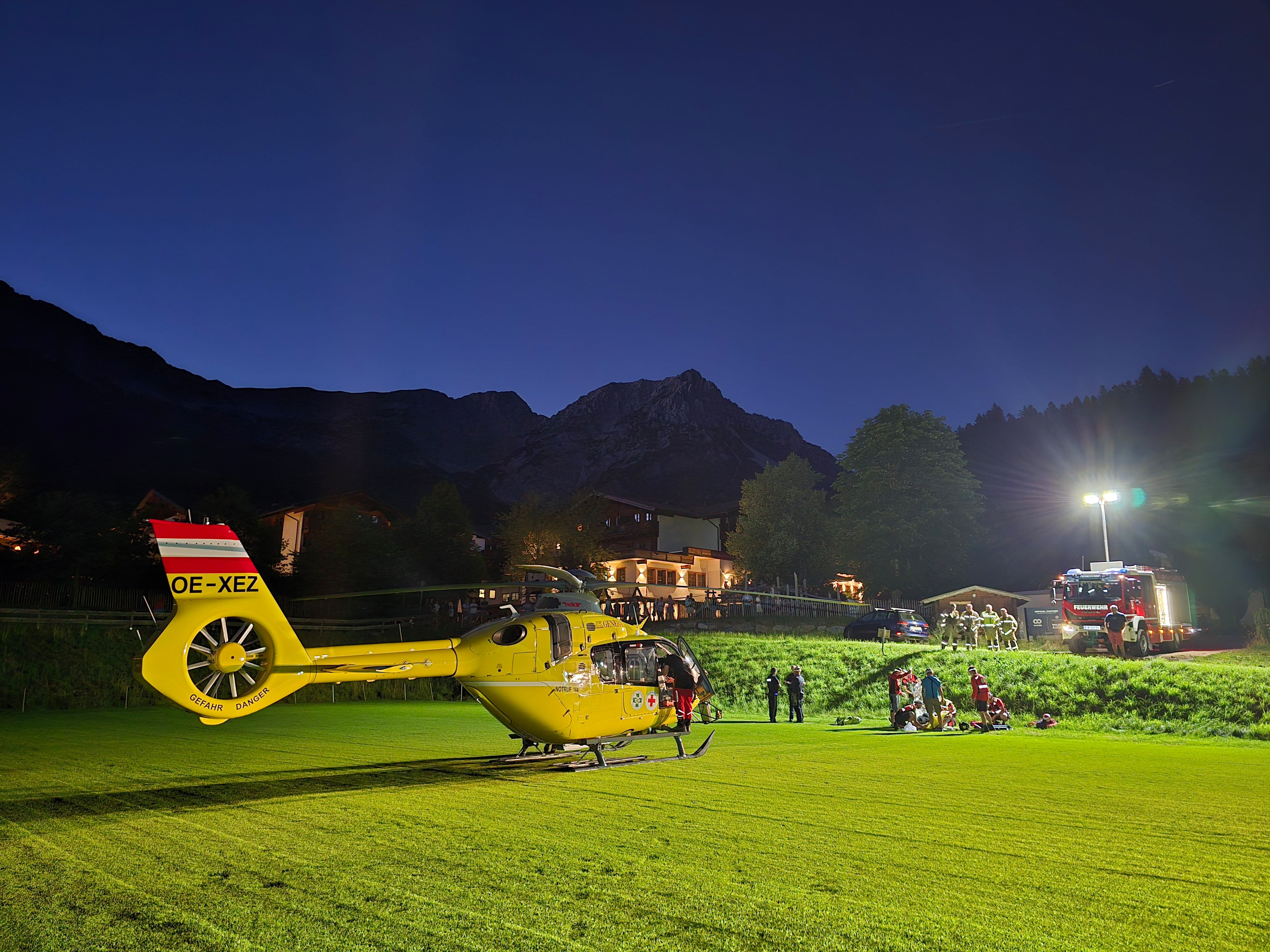 Die Rettungskräfte standen im Großeinsatz.
