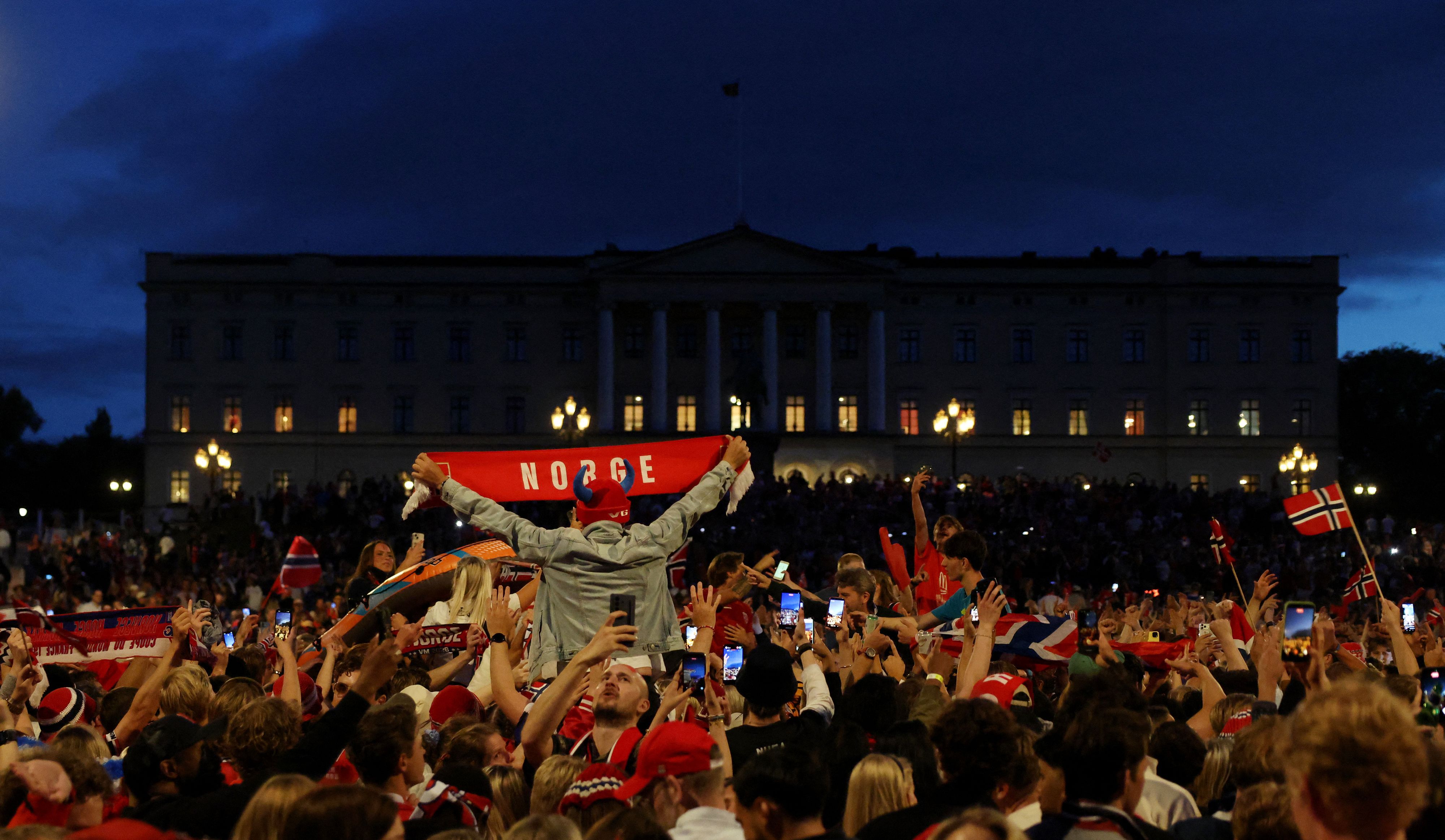 Norwegen-Fans
