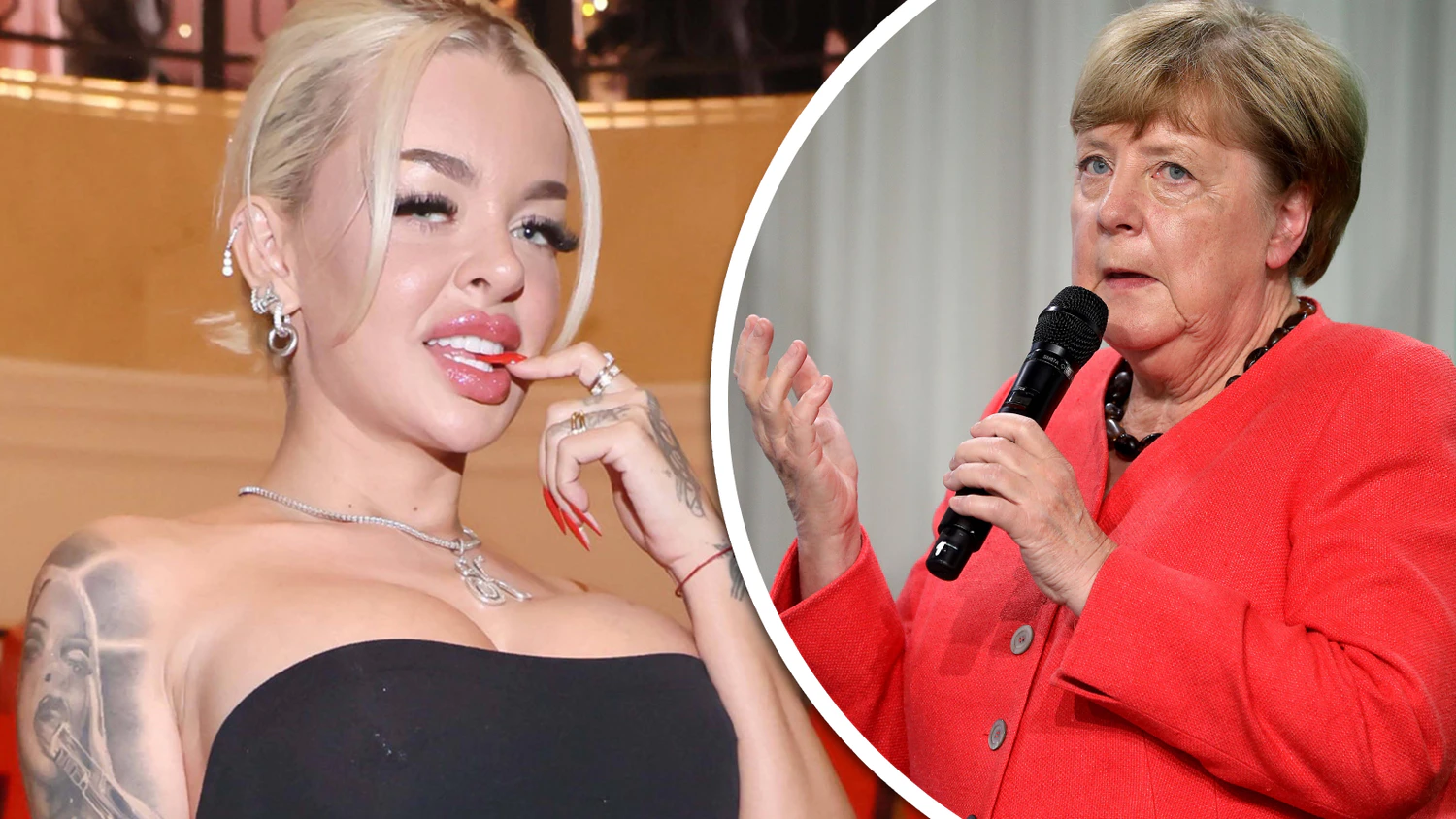Krasavice will mit Merkel gegen Merz angehen.