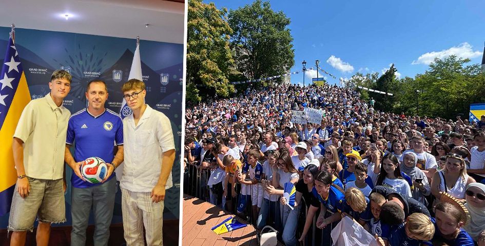 Heute.at - Nach Empfang in OÖ! WM-Stars werden in Bosnien gefeiert