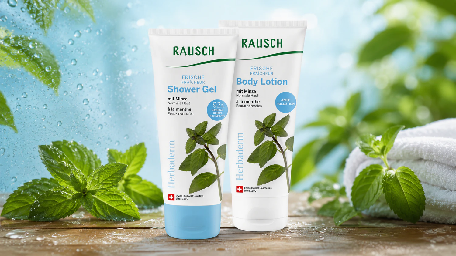 Heute.at - Sommerfrische für die Haut: Rausch Minze-Set gewinnen!