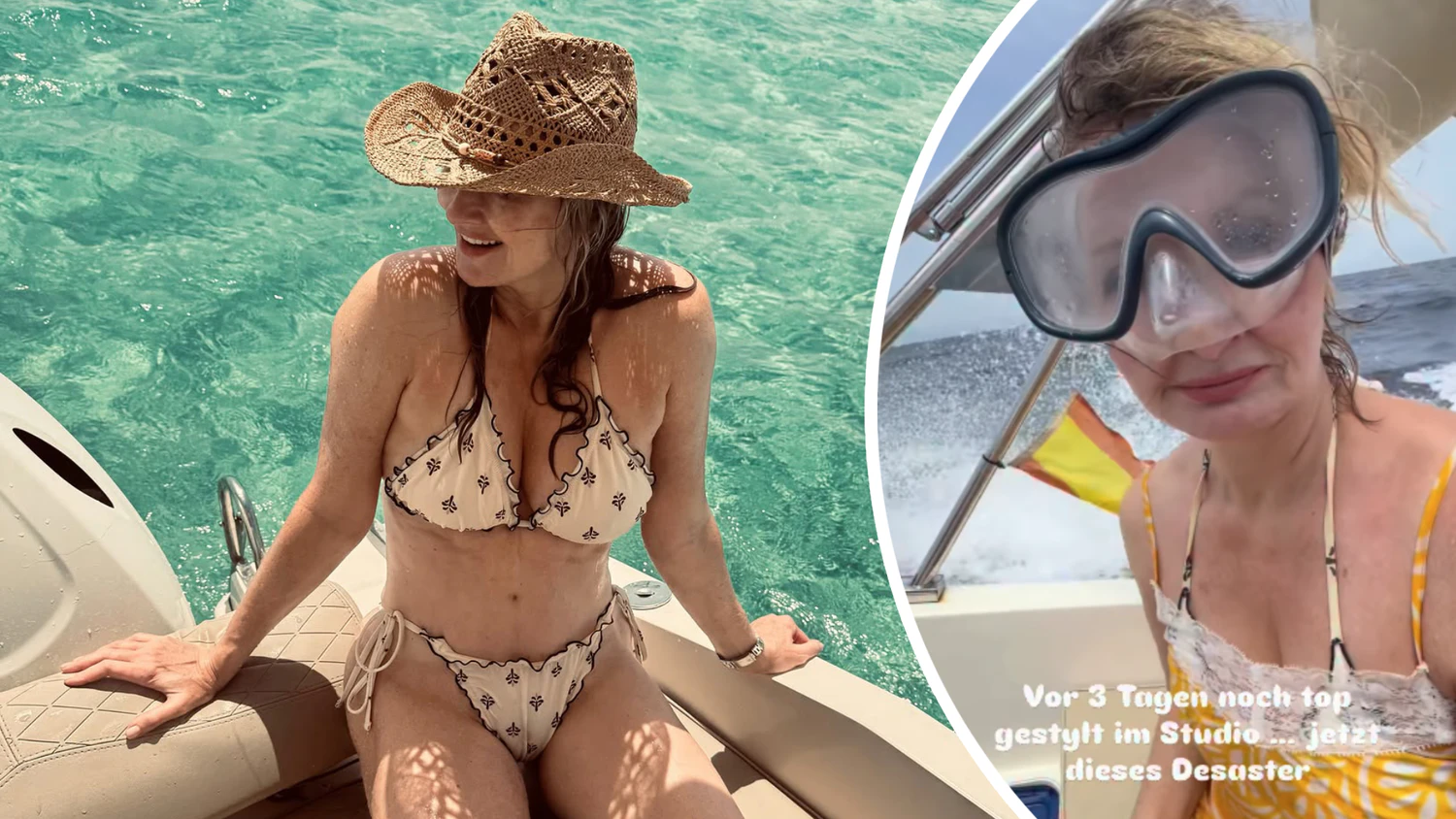 Auf Instagram teilt Frauke Ludowig ihr Erlebnis mit ihren Fans.