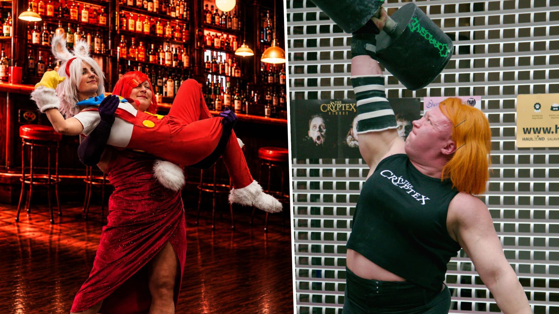 Anna Karrila (38) will ihren Roger Rabbit rund 130 Mal in einer Minute stemmen.