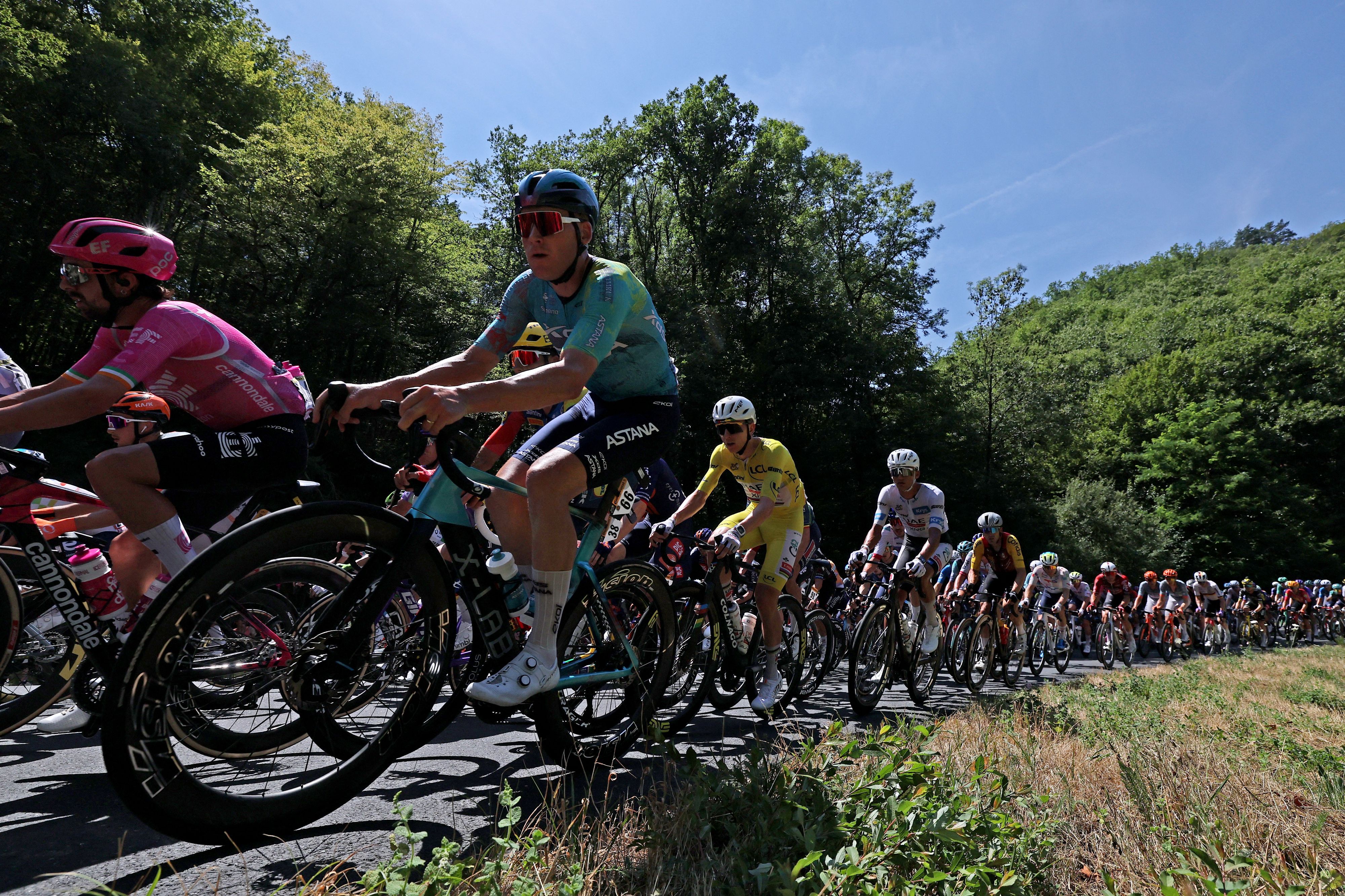Die Etappe der Tour de France wurde von dem Unglück überschattet.