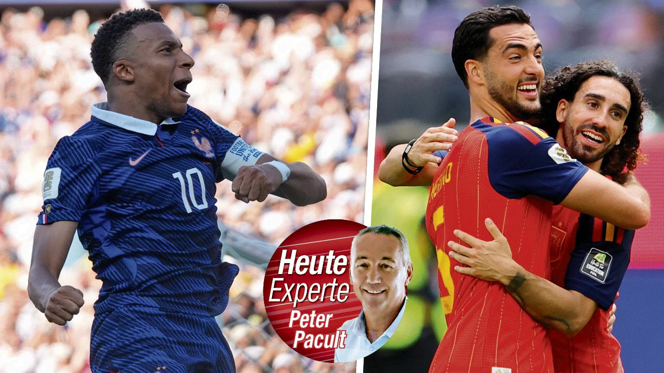 Frankreich und Spanien spielen im ersten WM-Halbfinale um den Einzug in das Endspiel.