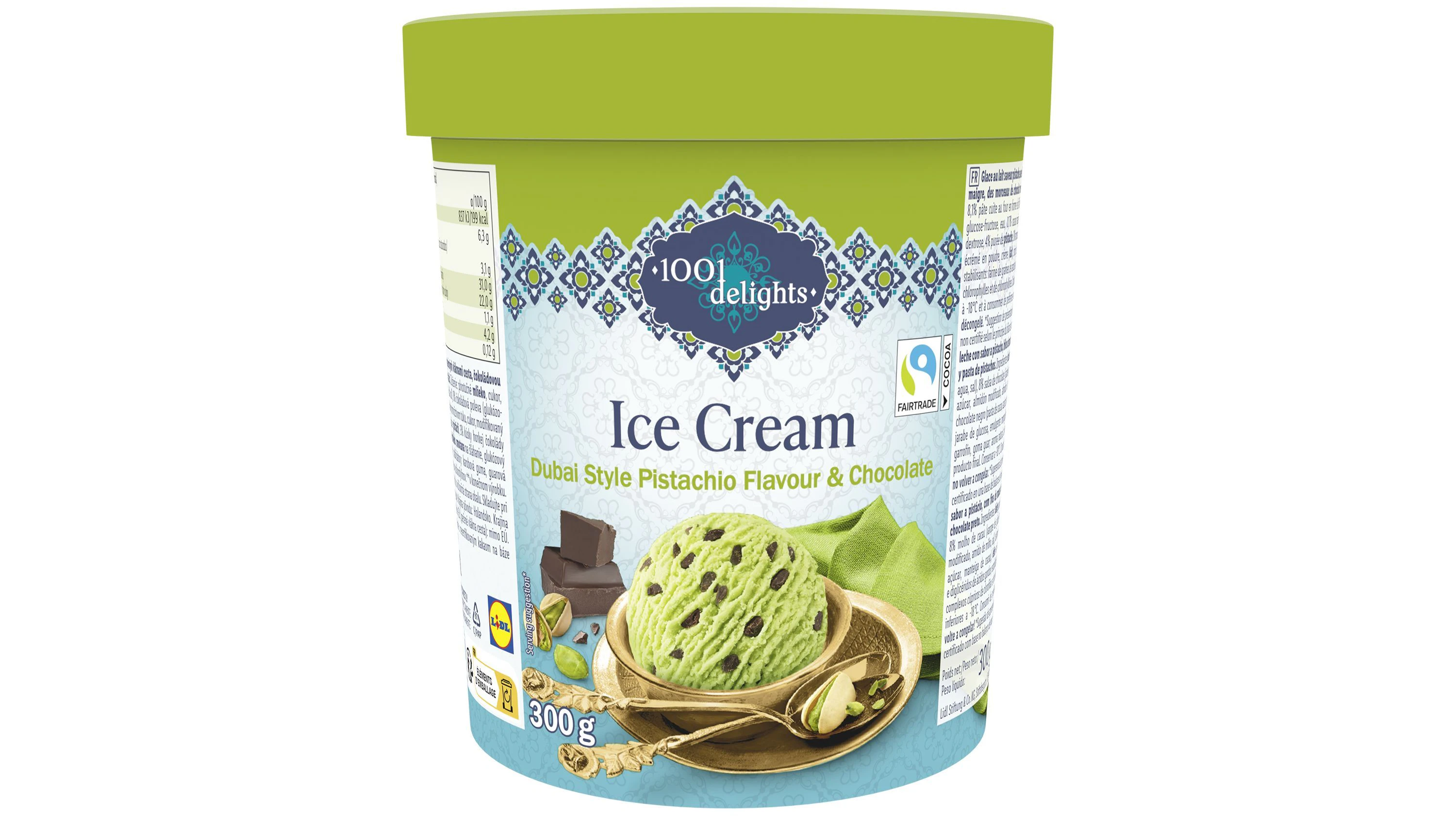 Das betroffene Eis.