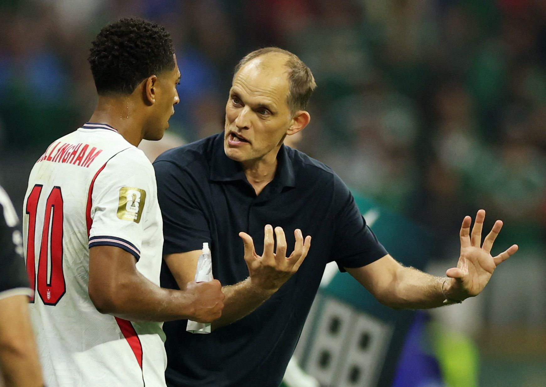 Jude Bellingham und Thomas Tuchel