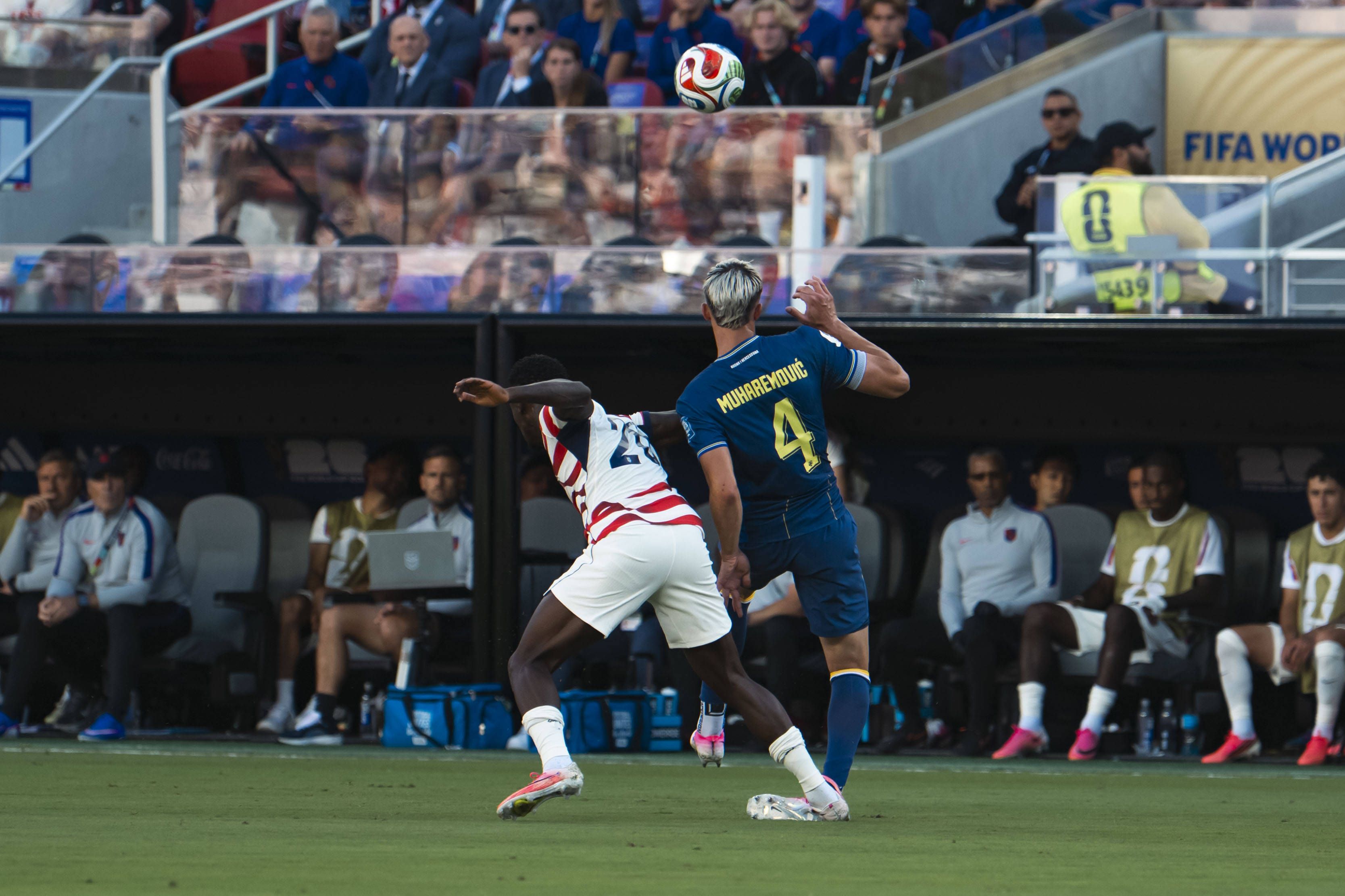US-Stürmer Folarin Balogun äußerte sich nach dem Rot-Eklat bei der WM. 
