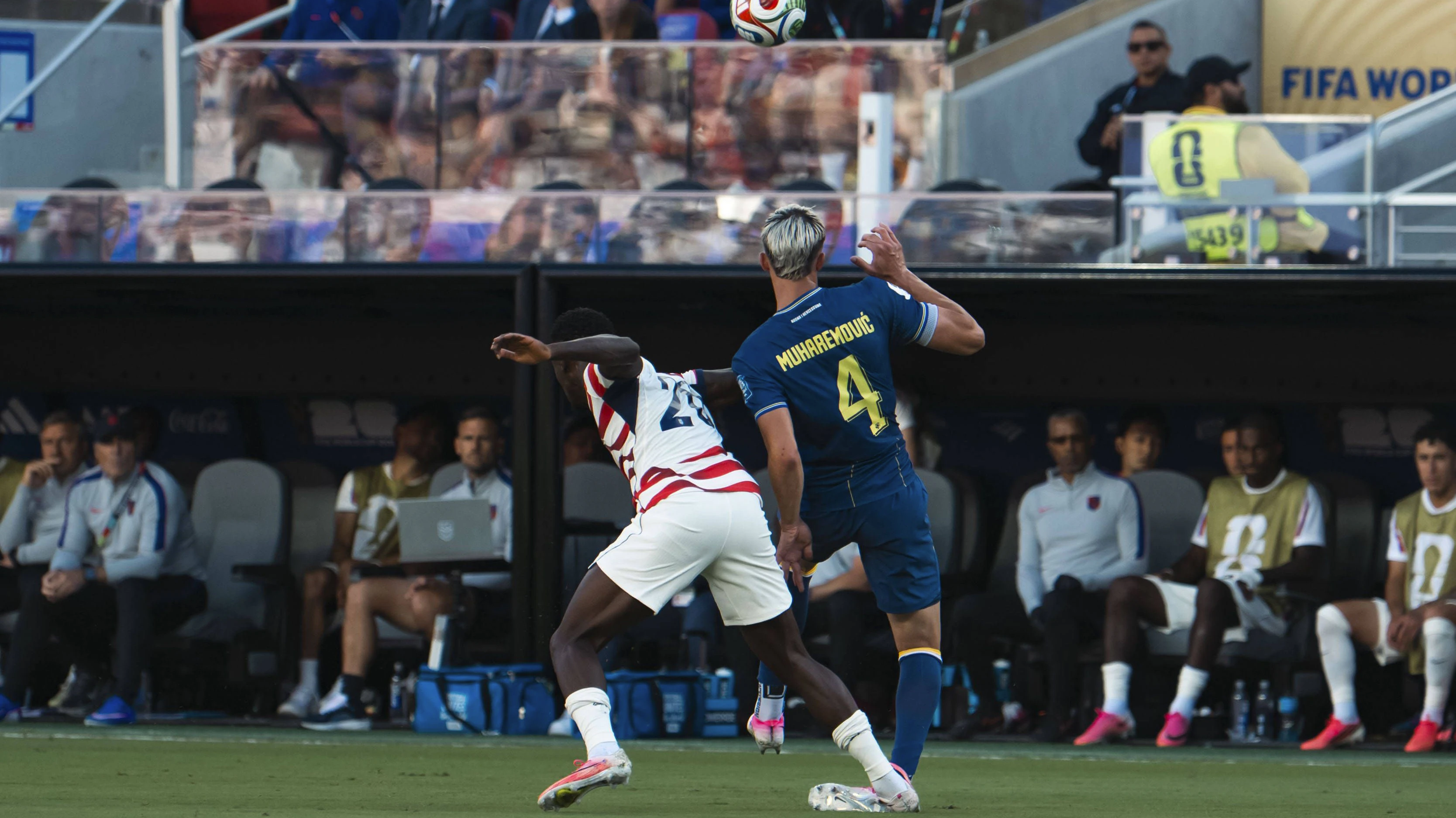 US-Stürmer Folarin Balogun äußerte sich nach dem Rot-Eklat bei der WM. 