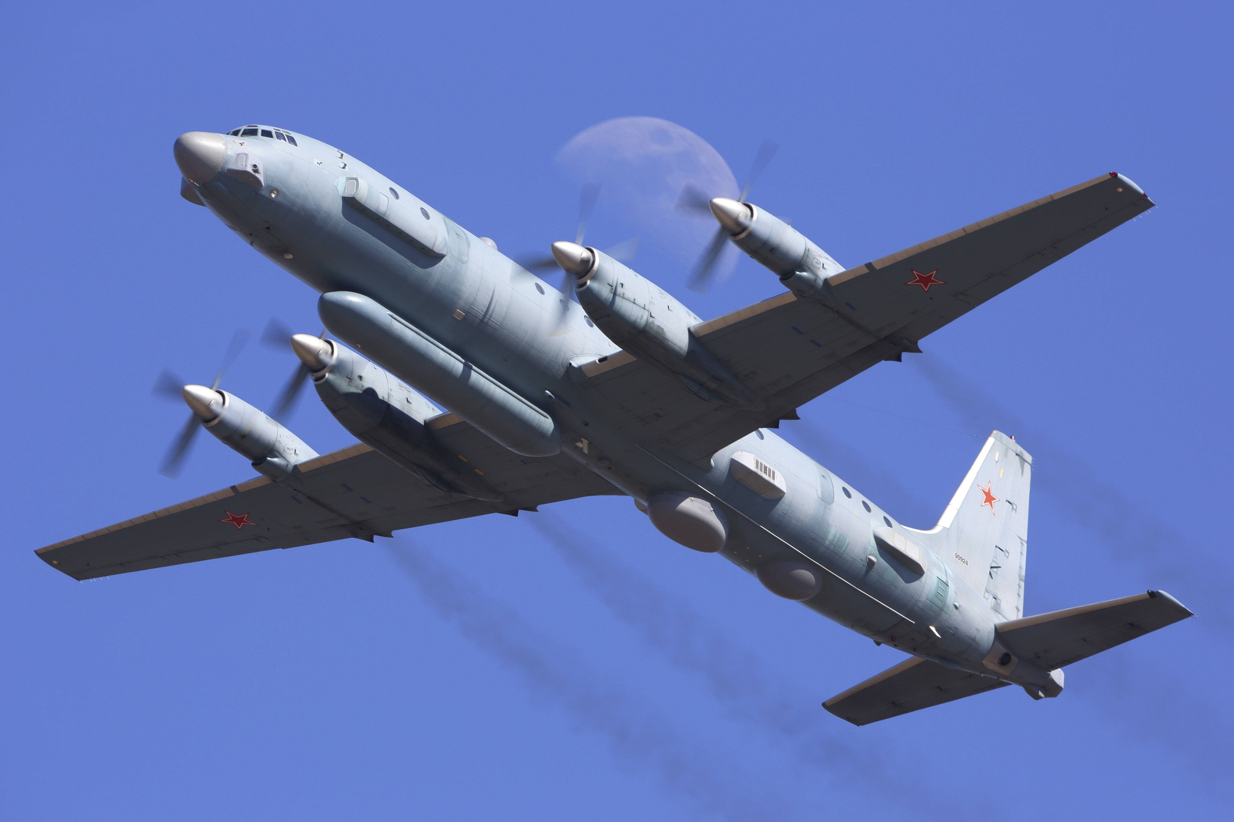 Die Maschine vom Typ Iljuschin Il-20M näherte sich den internationalen Gewässern in der Nähe der polnischen Küste.