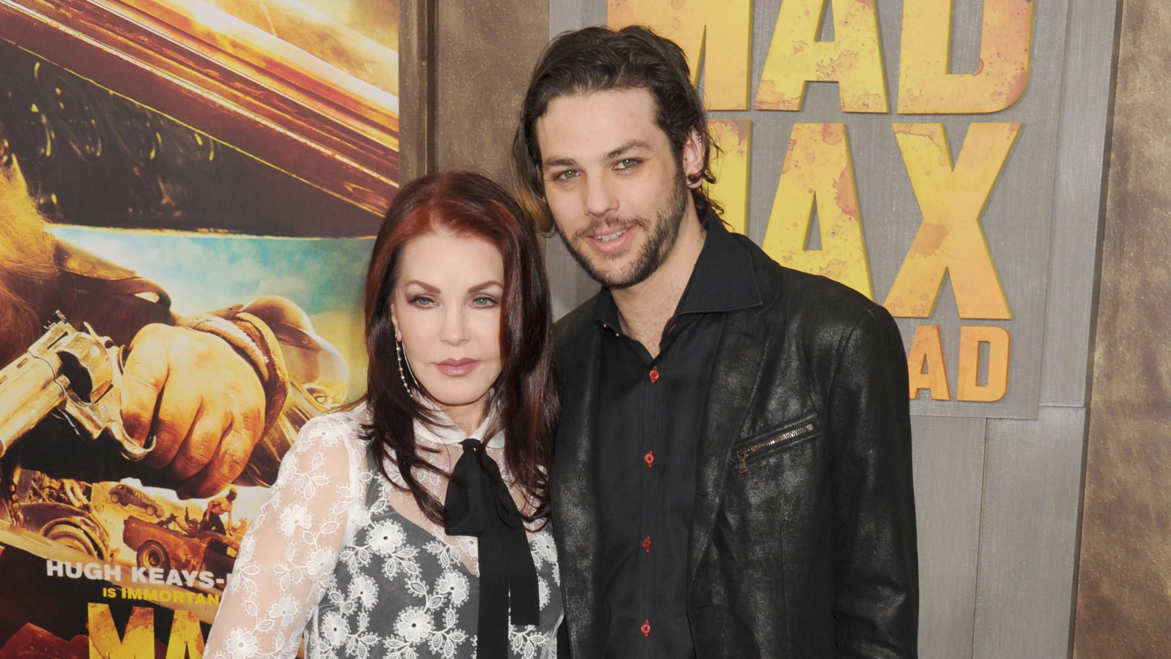 Priscilla Presley und Sohn Navarone Garibaldi.
