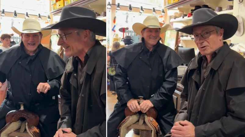 Heute.at - Cowboys Herzog und Pariasek: Habe ein Hut-Gesicht