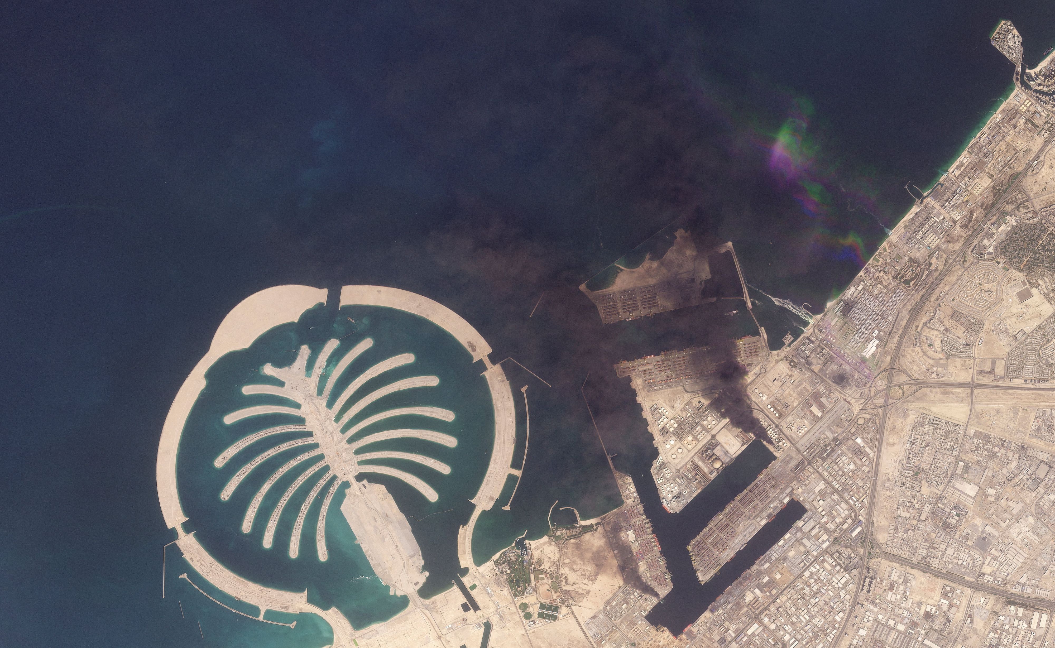 Der wichtige Hafen Jebel Ali, einer der größten der Welt, wurde zuletzt immer wieder Ziel von Angriffen.